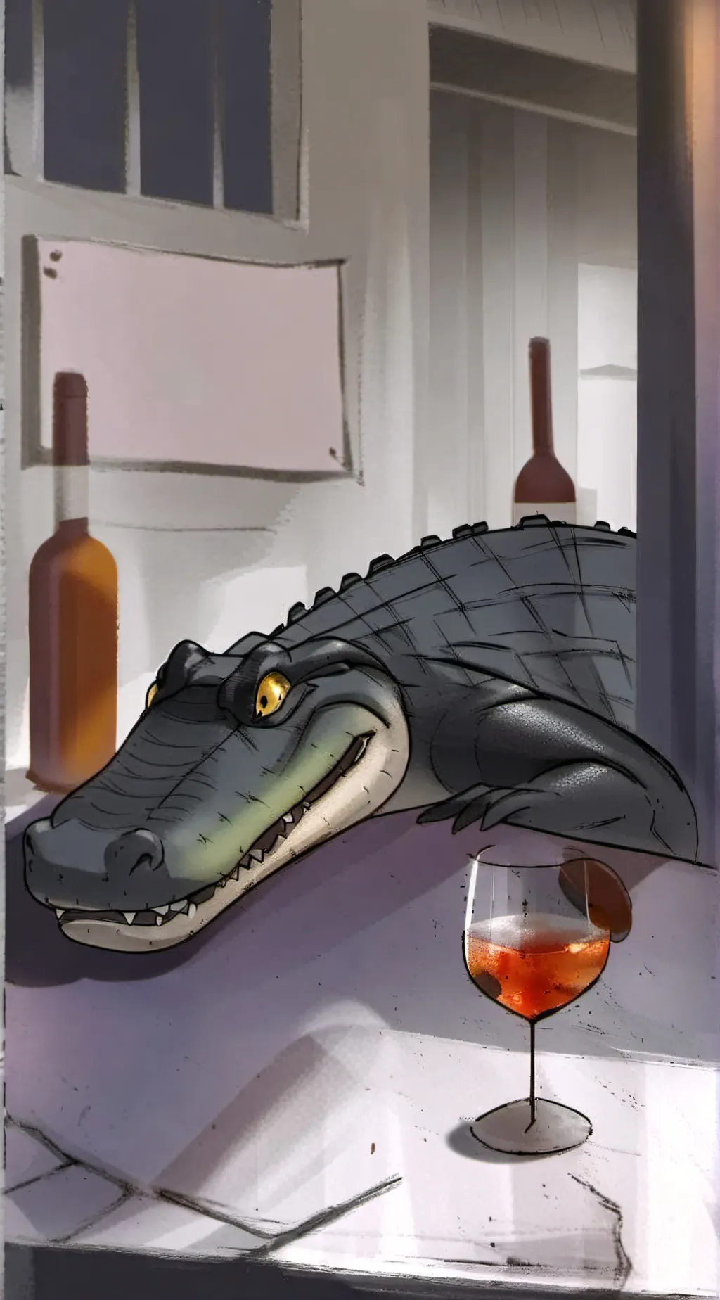 ai character: plone  background