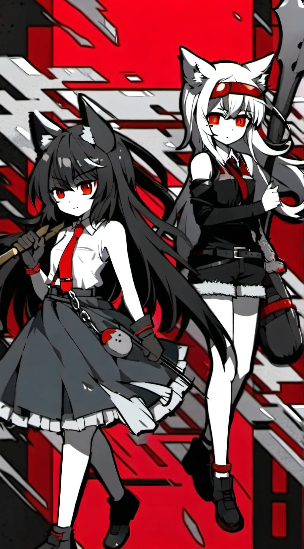 ai character: Hiromi and Rinna background