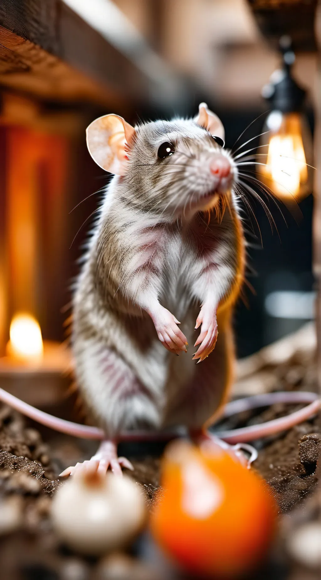 ai character: The pinoy rat background