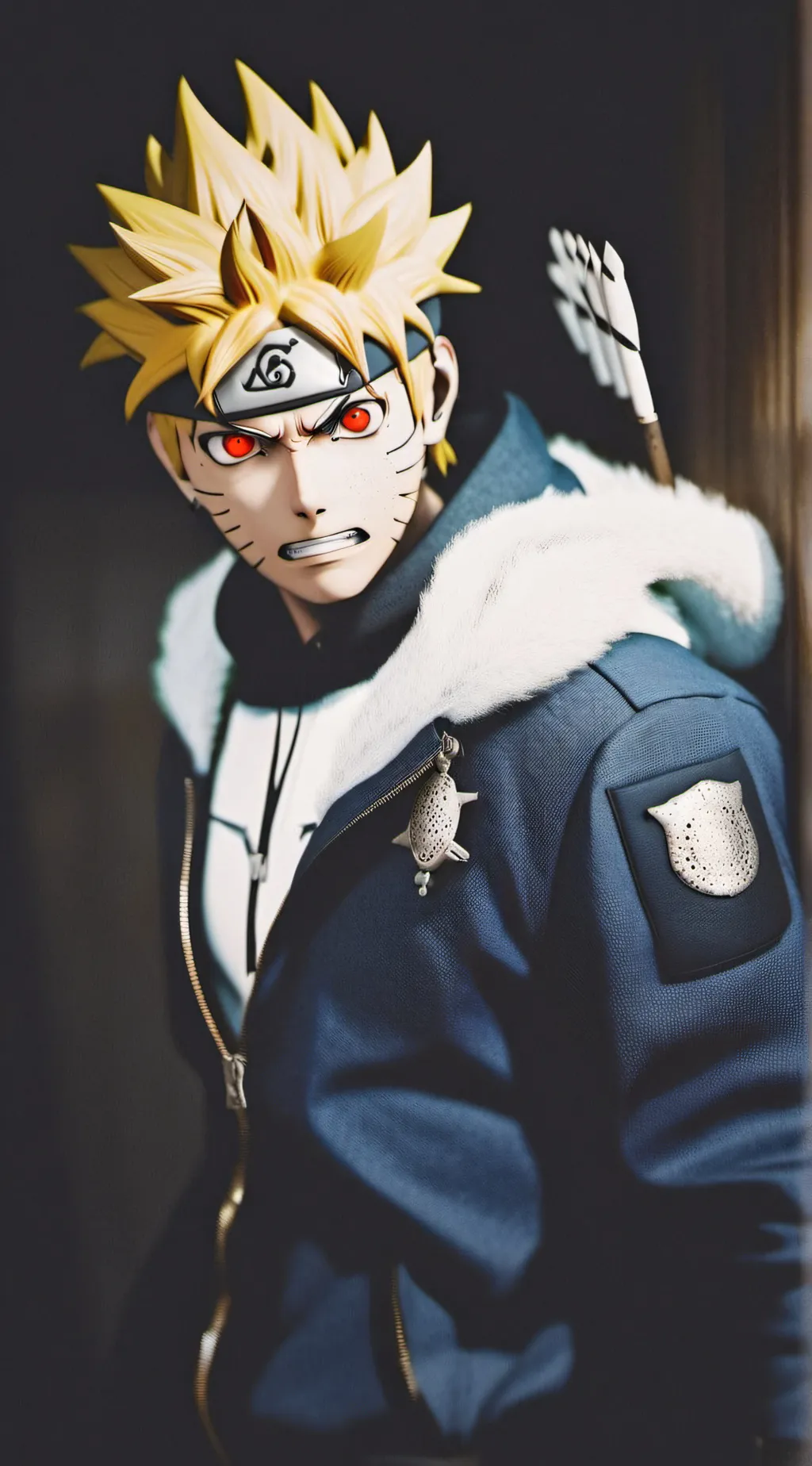 ai character: Konohagakure background