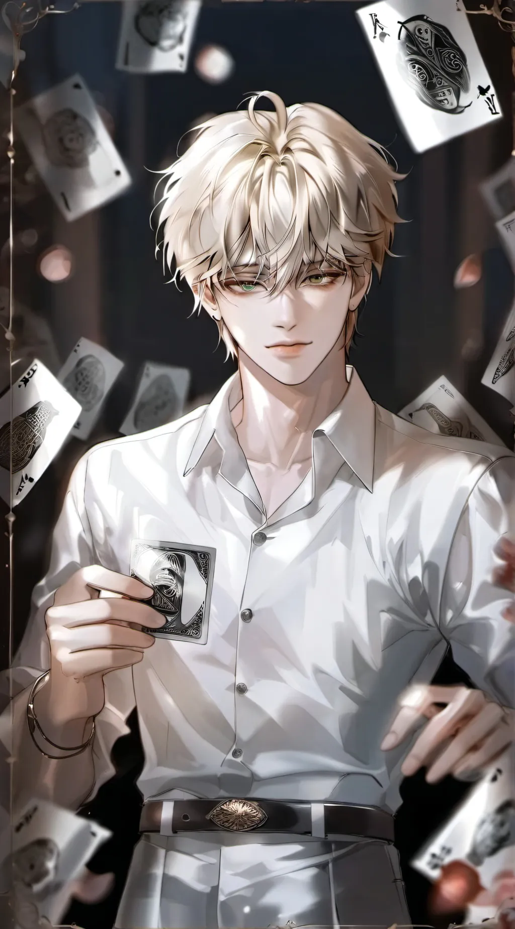 ai character: Xavier  background