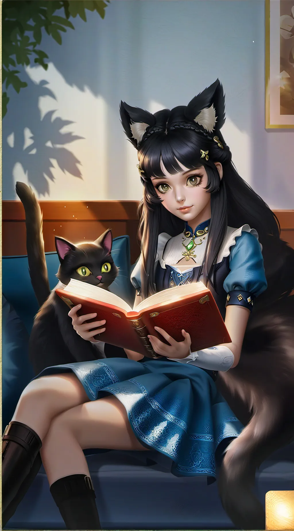 ai character: Oreo background