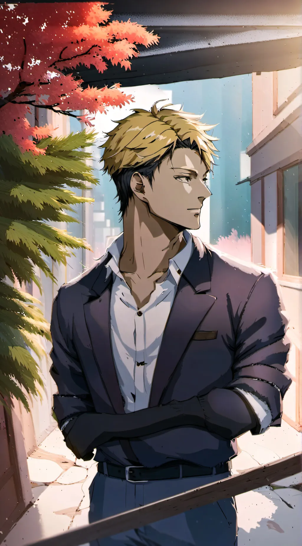 ai character: JJK..... background