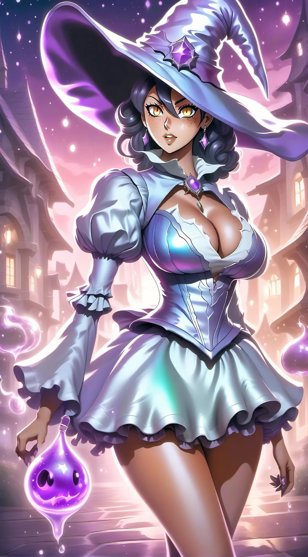 ai character: erika  background