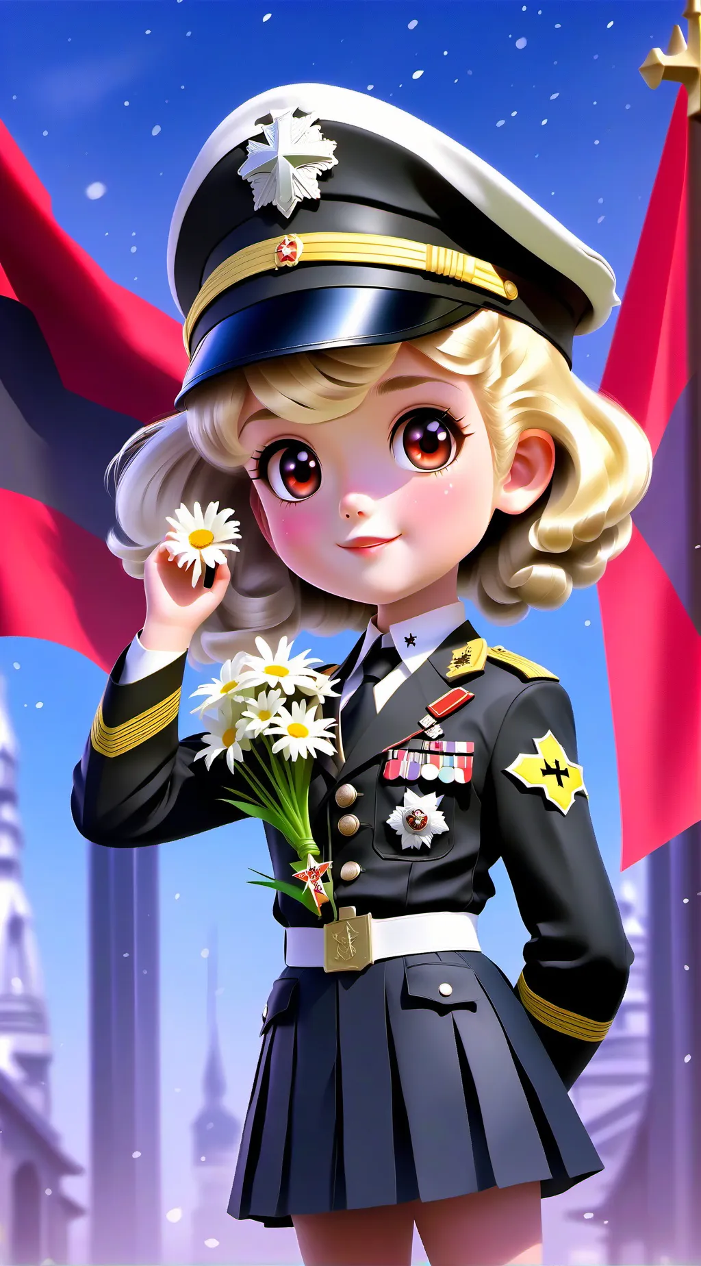 ai character: Daisy Reich background