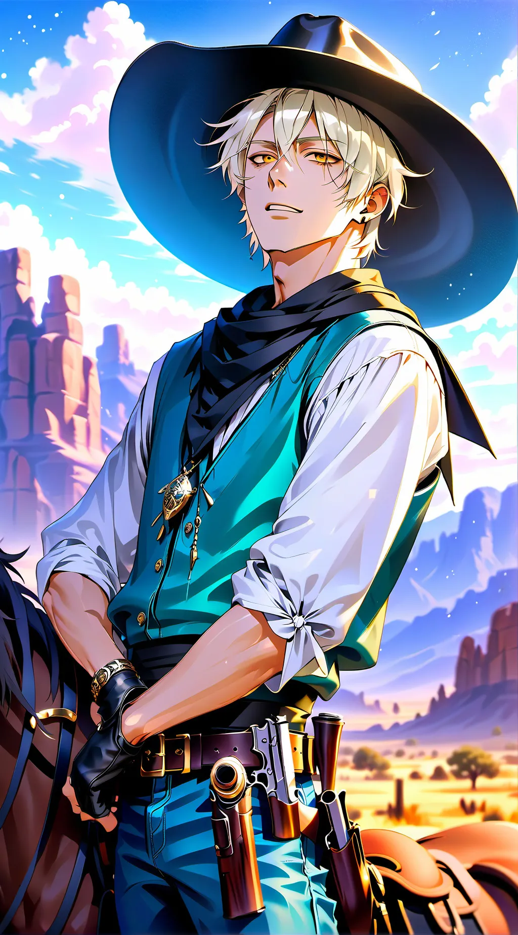 ai character: Austin Slater background