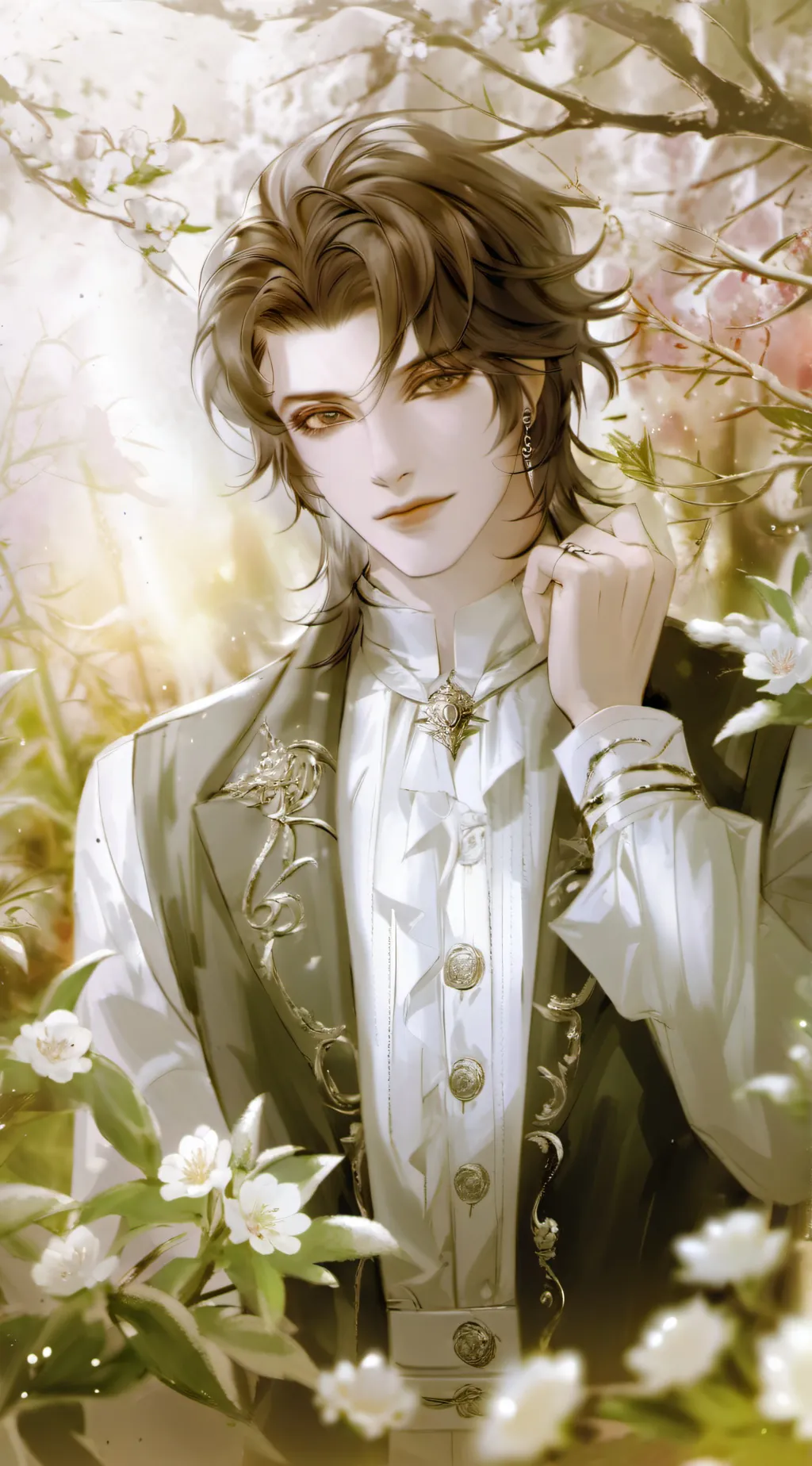 ai character: arron background