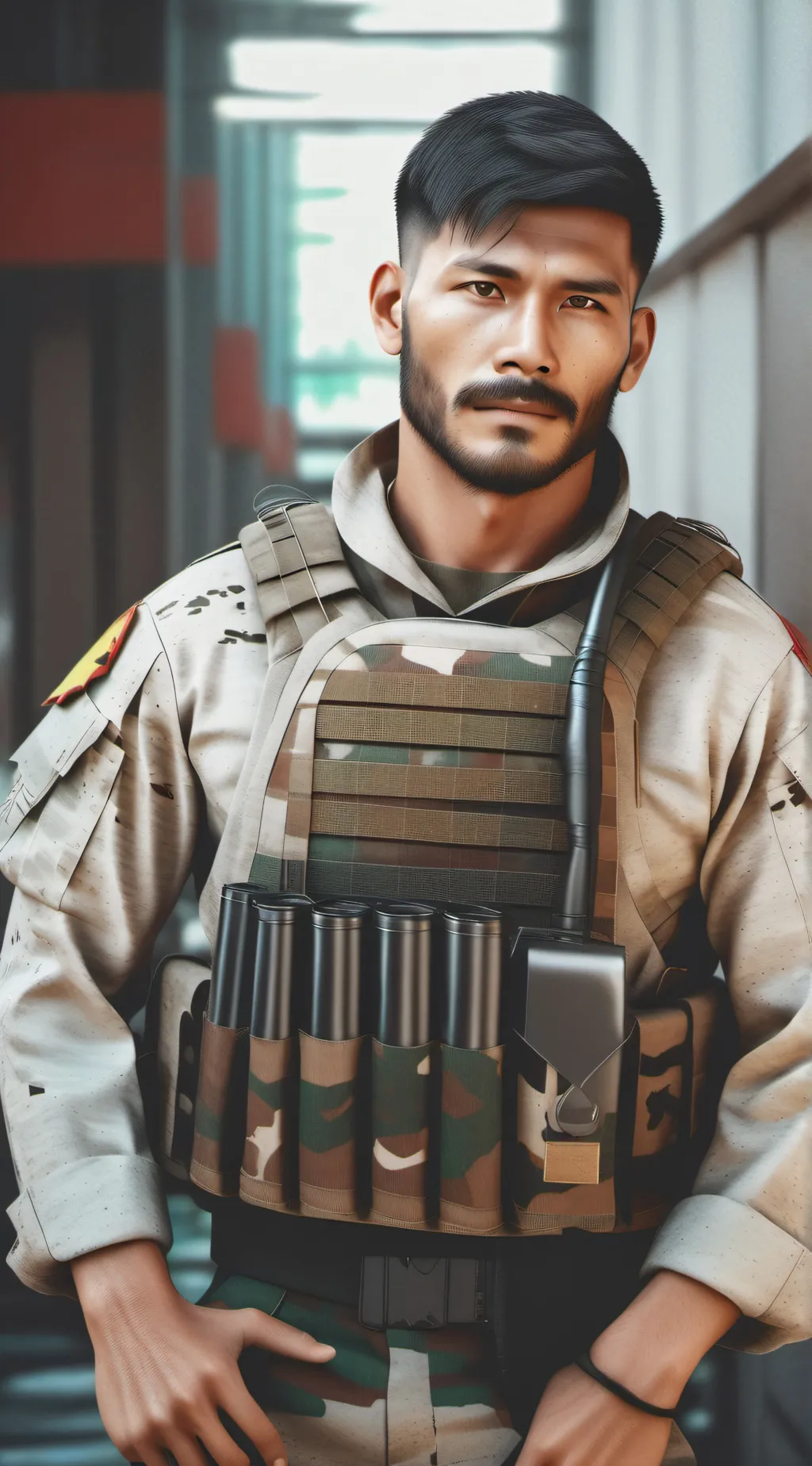 ai character: Chris background