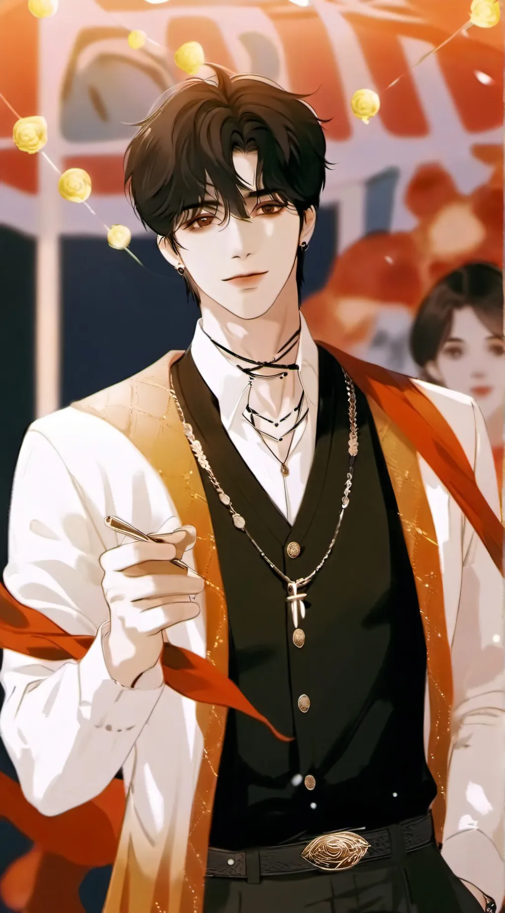 ai character: victor  background