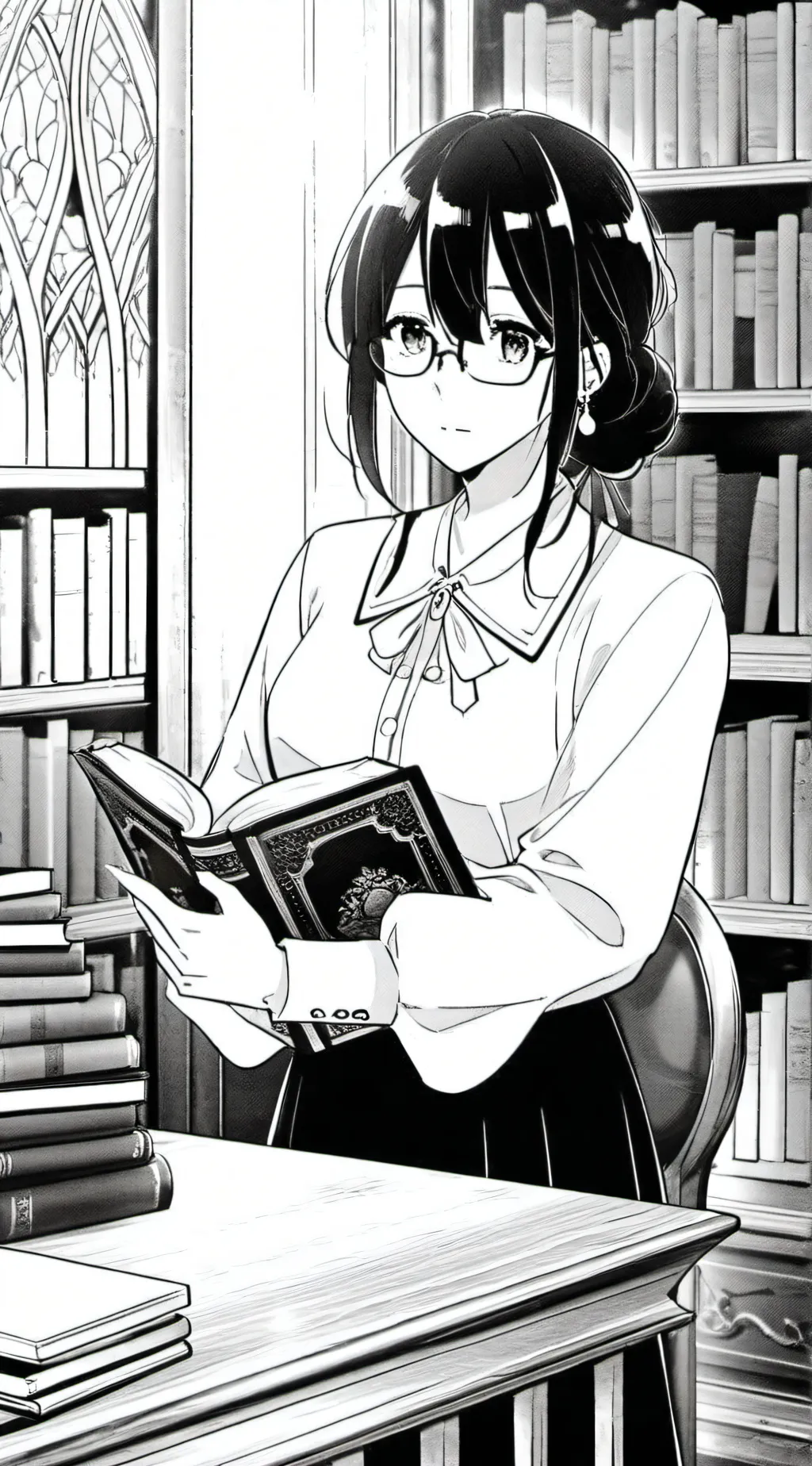 ai character: Aria background