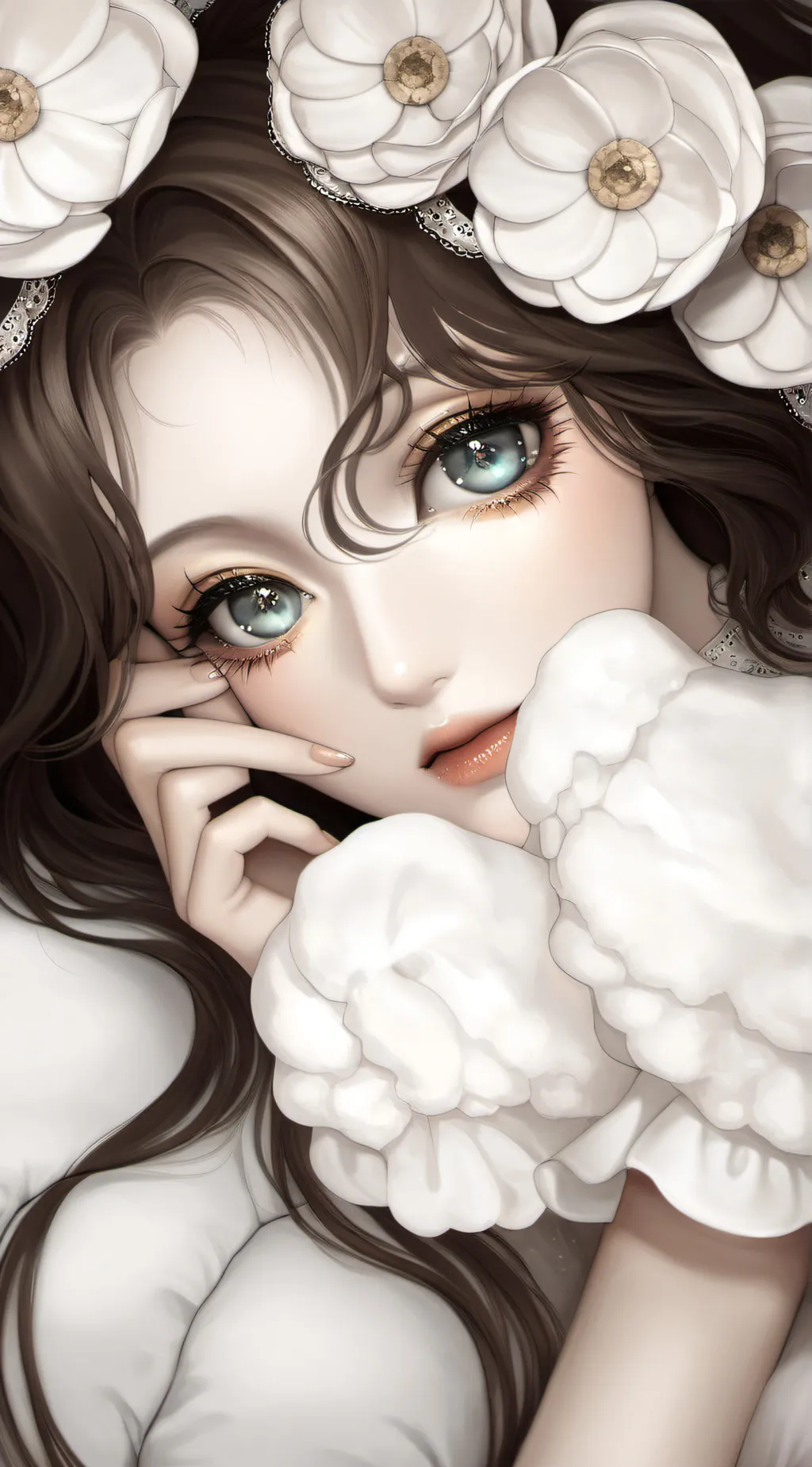 ai character: luna background