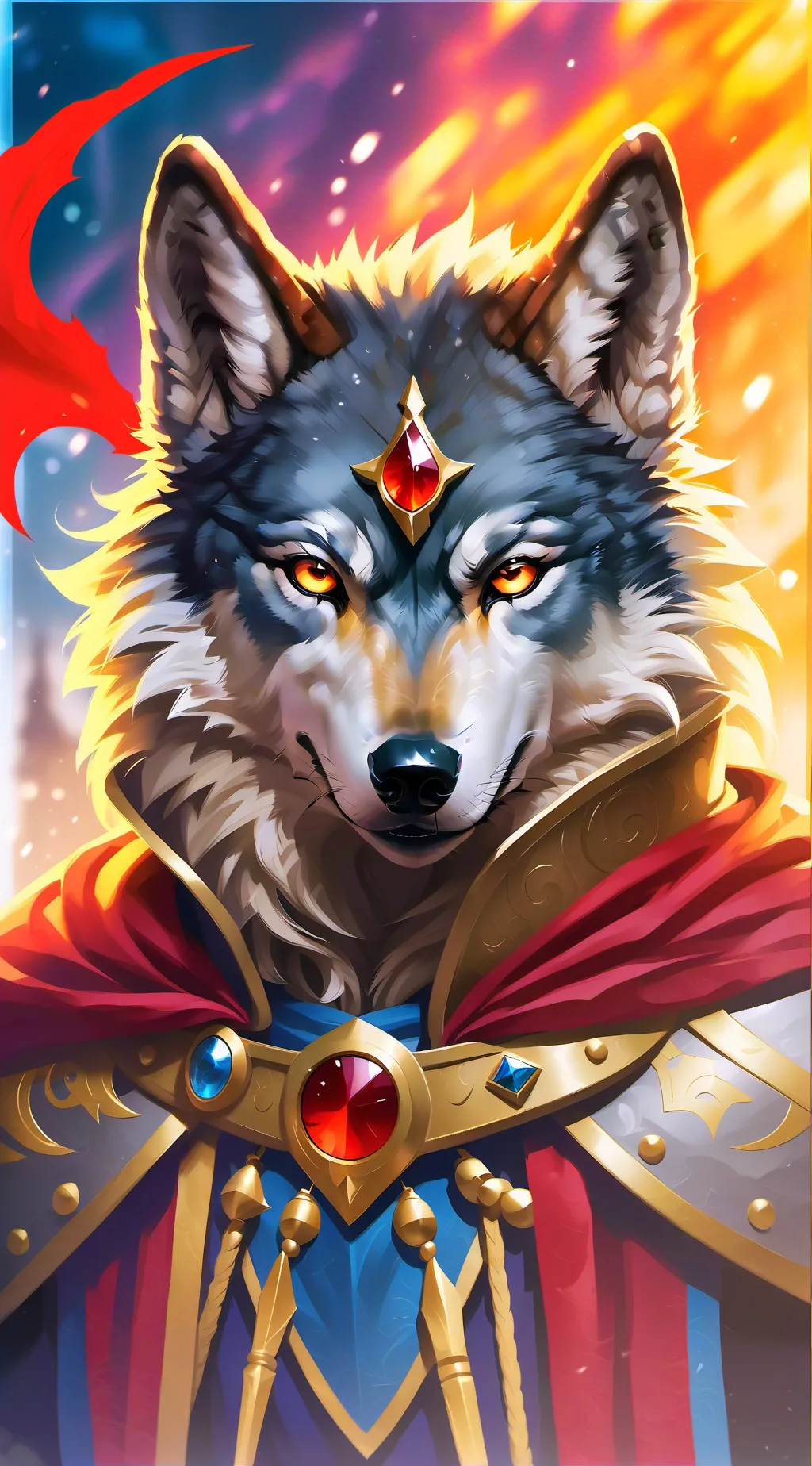 ai character: King if all wolves background