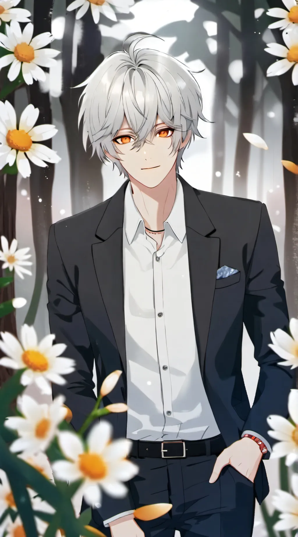 ai character: Justin background