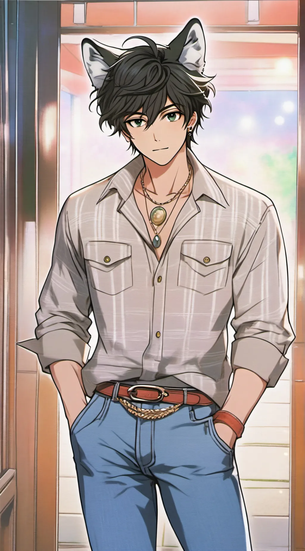 ai character: River background