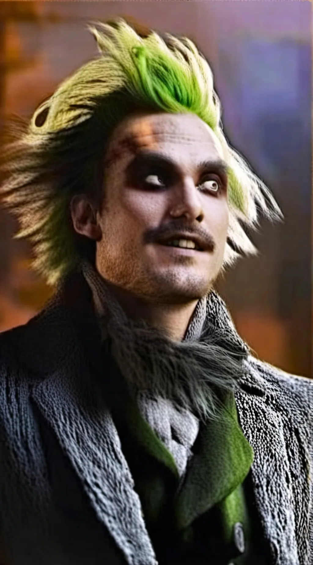 ai character: Beetlejuice background