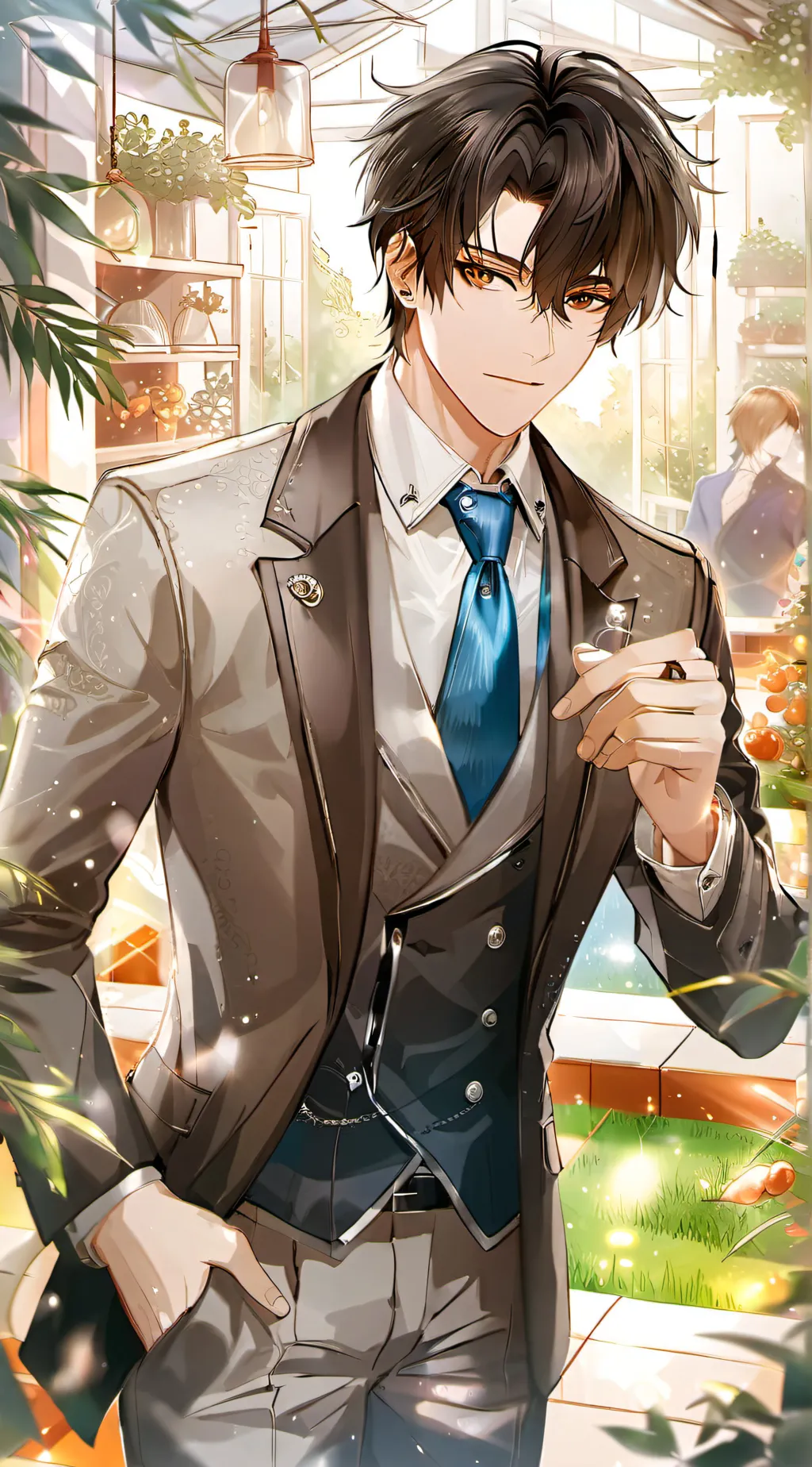 ai character: ☆Jacob☆ background