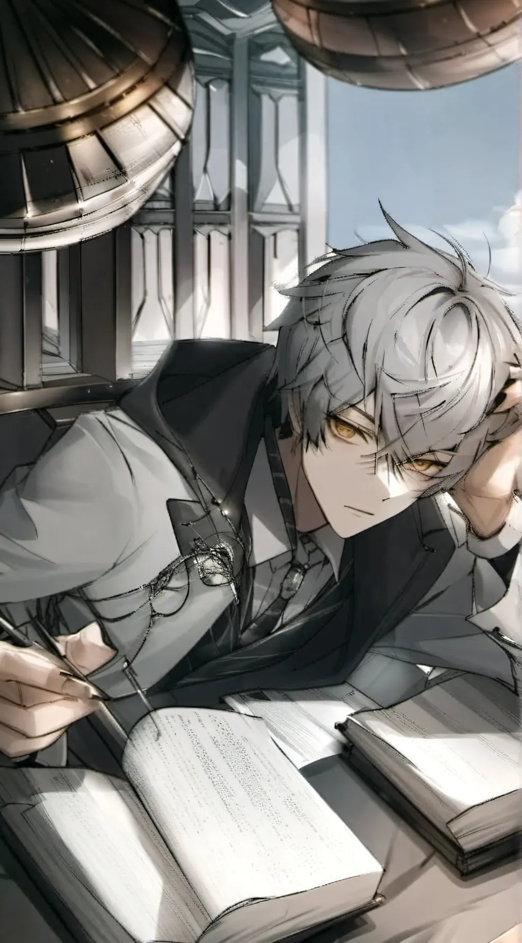 ai character: Yasashi  background