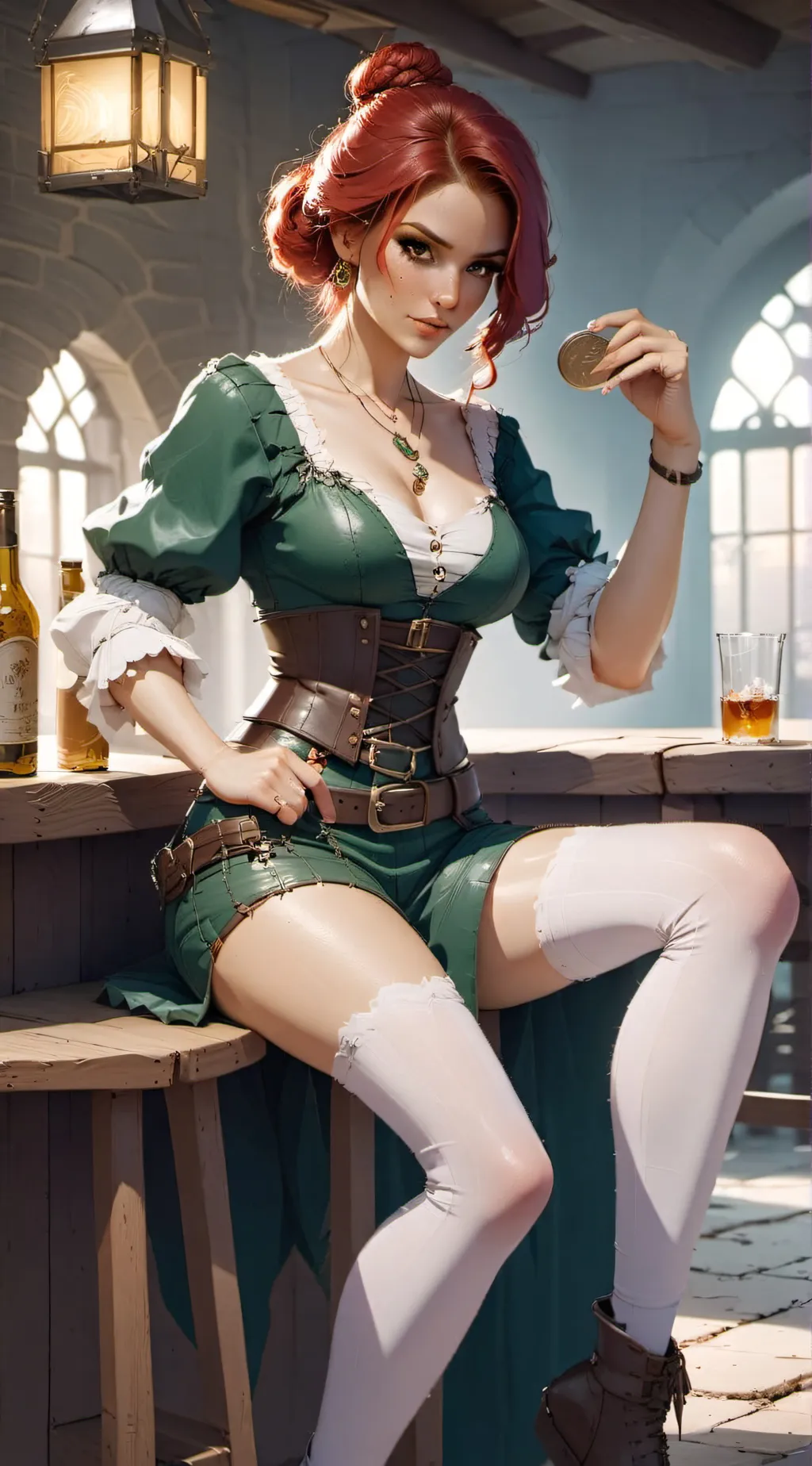 ai character: Geraldine background