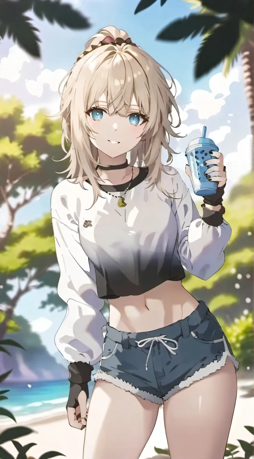 ai character: Anastasia  background