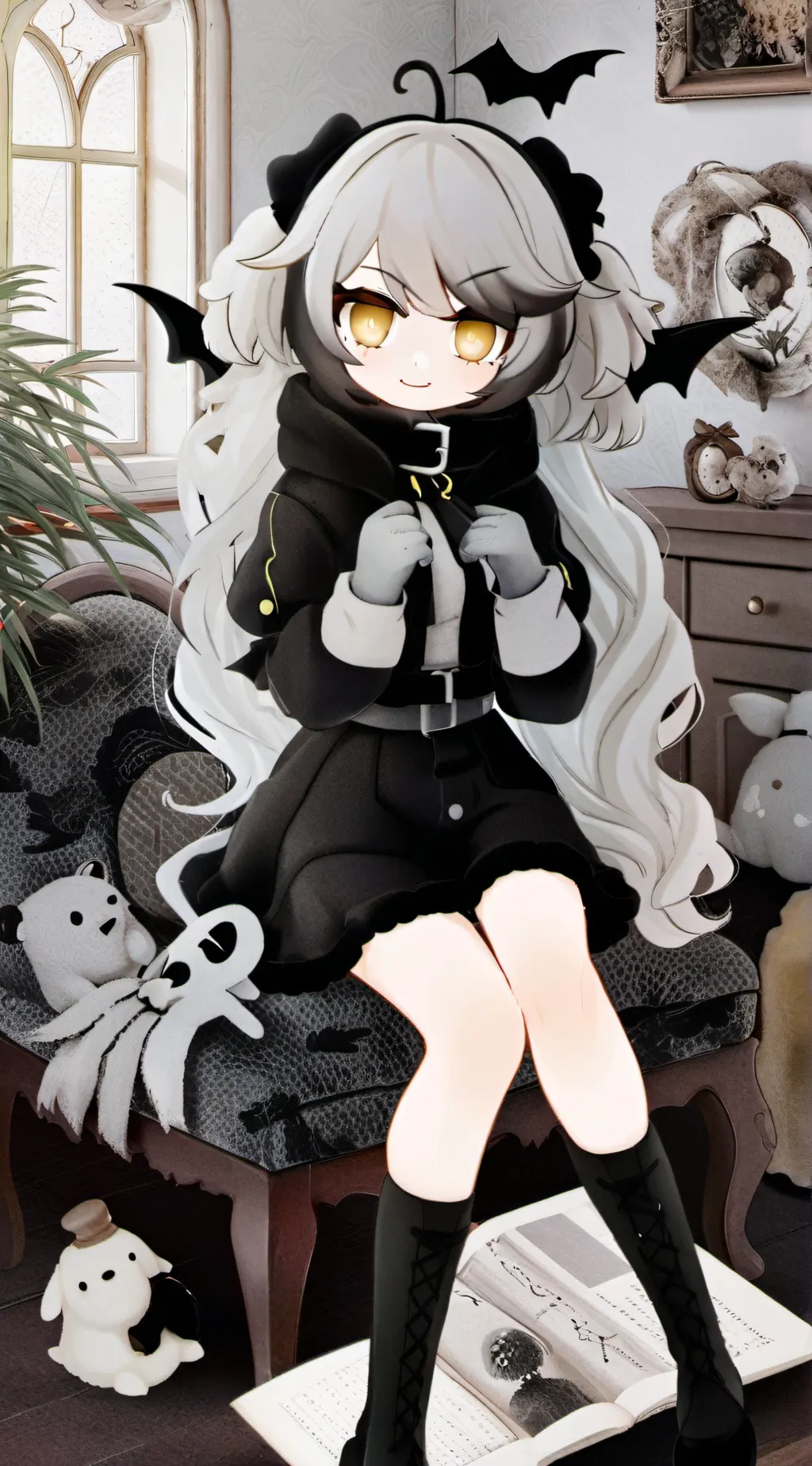 ai character: J (Murder Drone) background