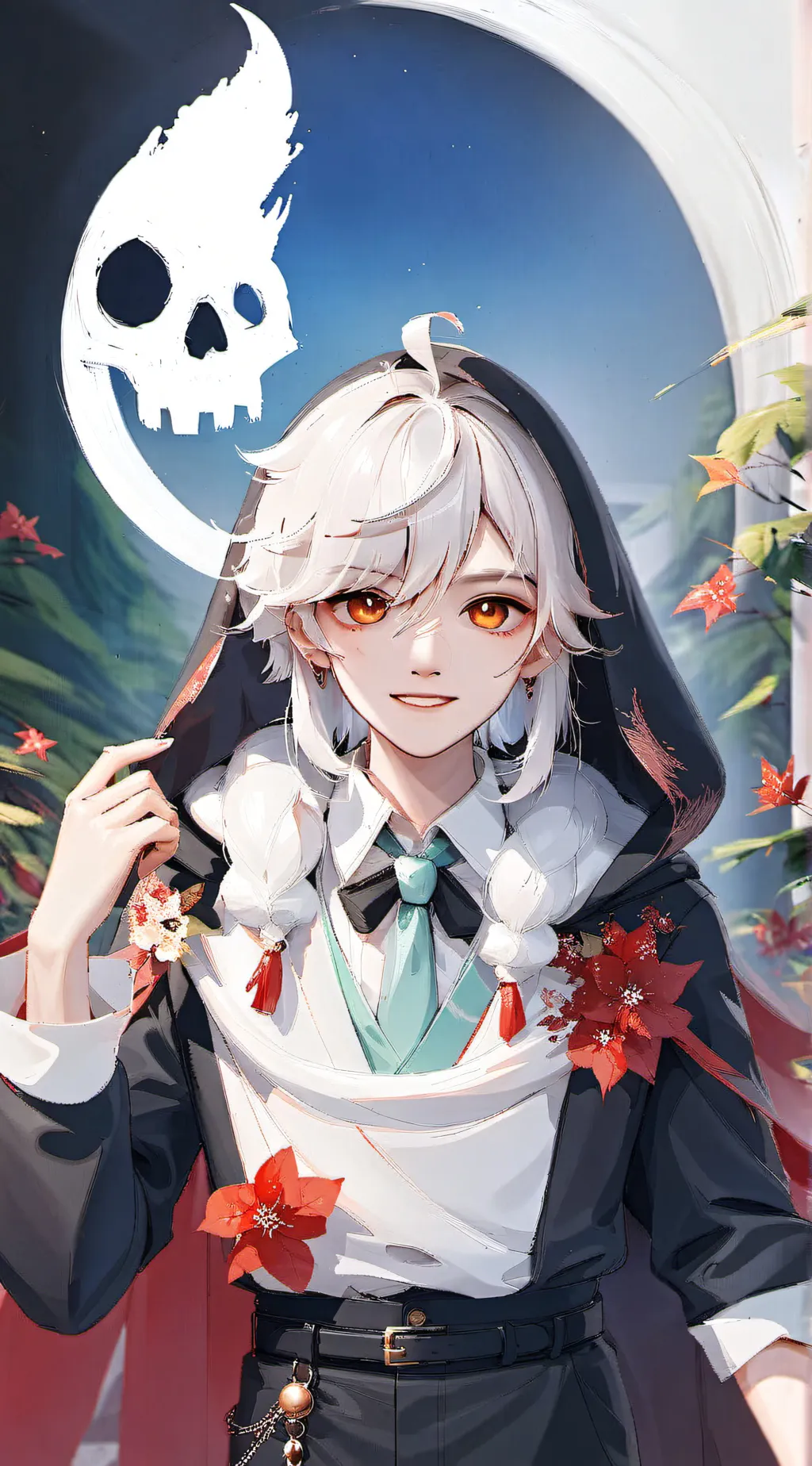 ai character: Grim Reaper background