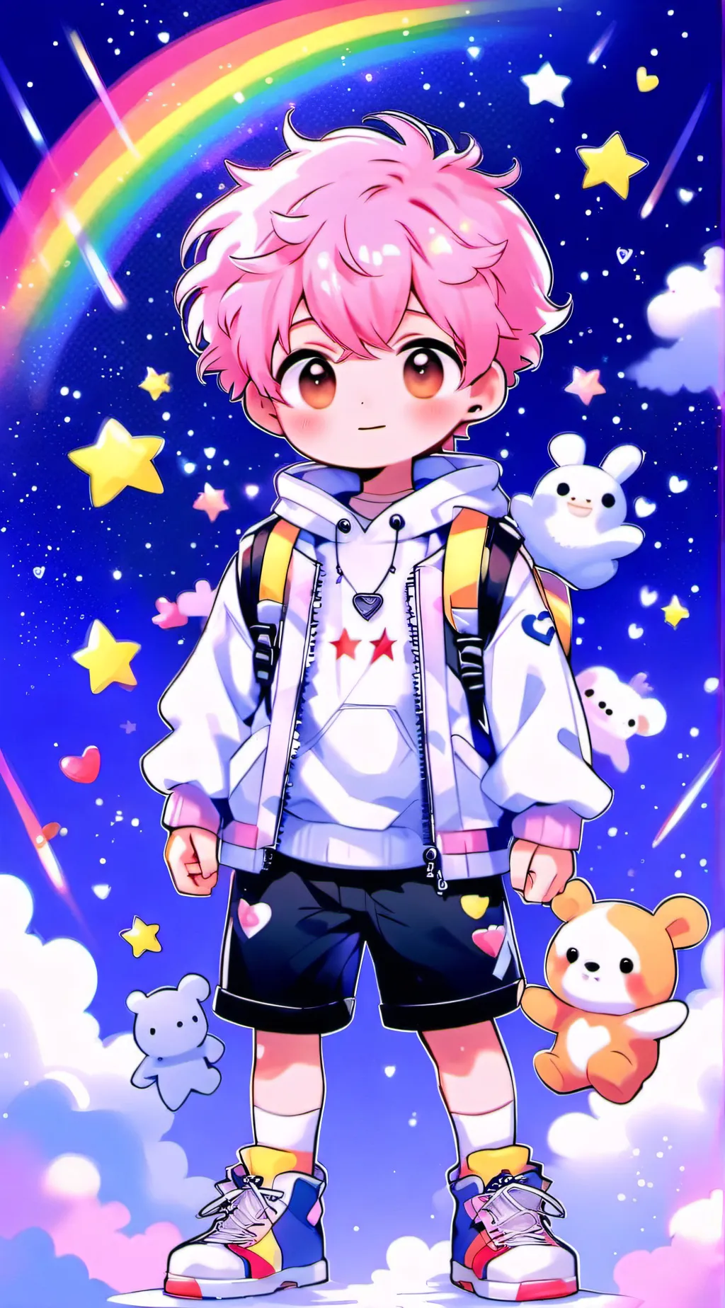 ai character: Evan O'Riley (15) background