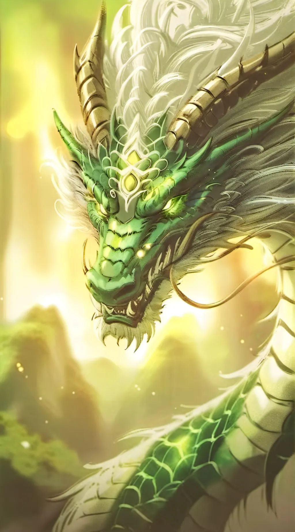 ai character: Shenron .dbz background