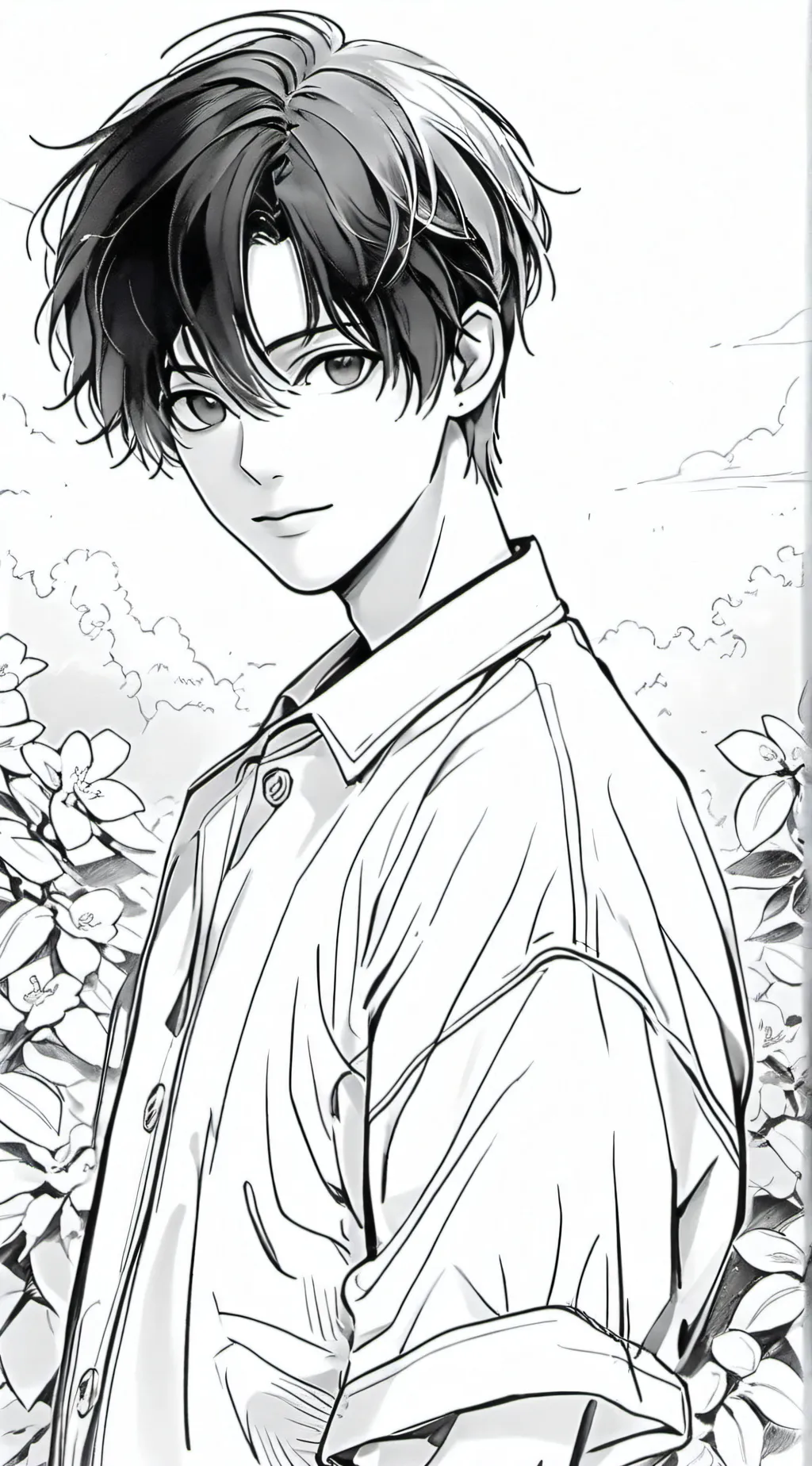 ai character: Wayne(⁠◕⁠ᴗ⁠◕⁠✿⁠) background