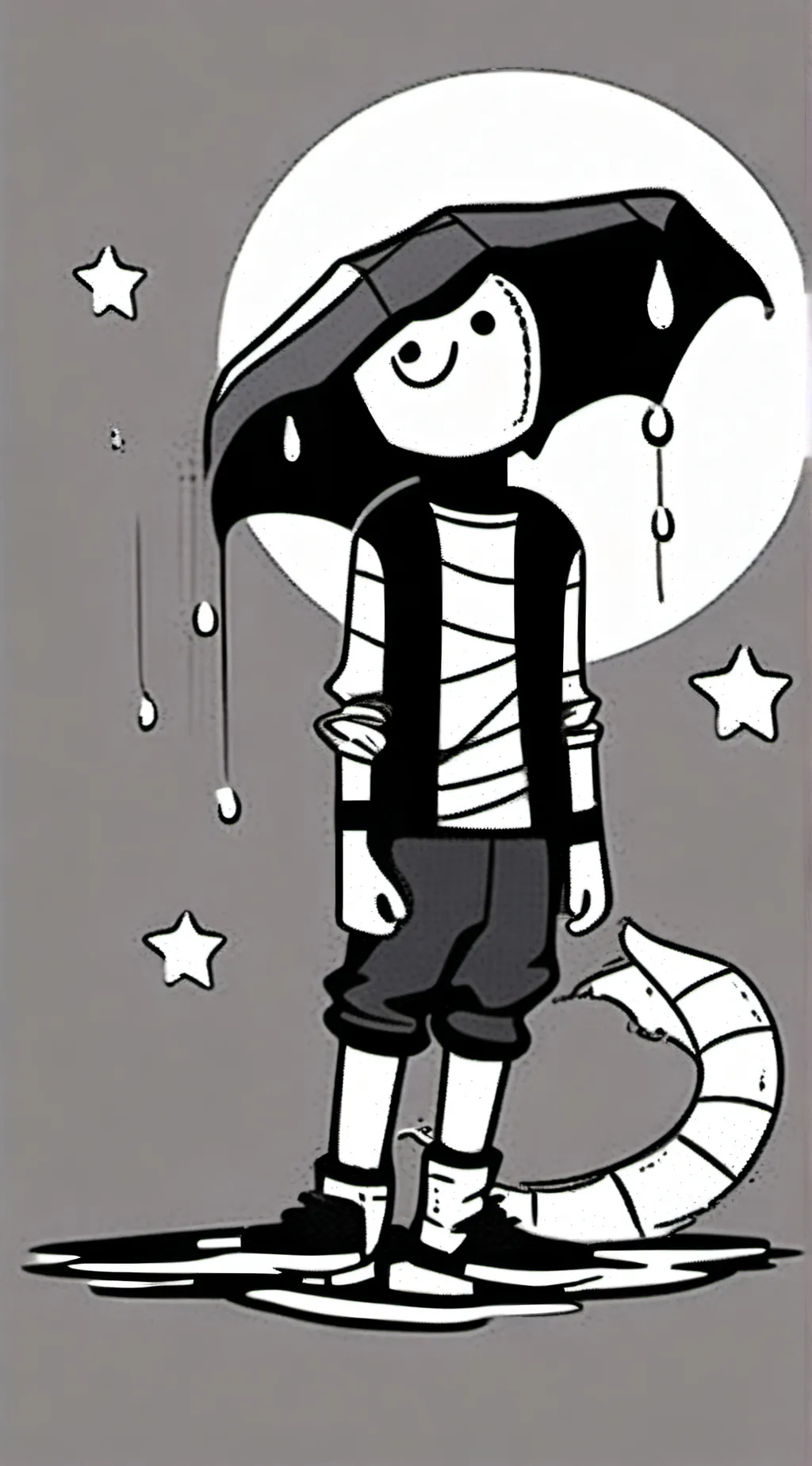 ai character: 💧Puddle💧 background