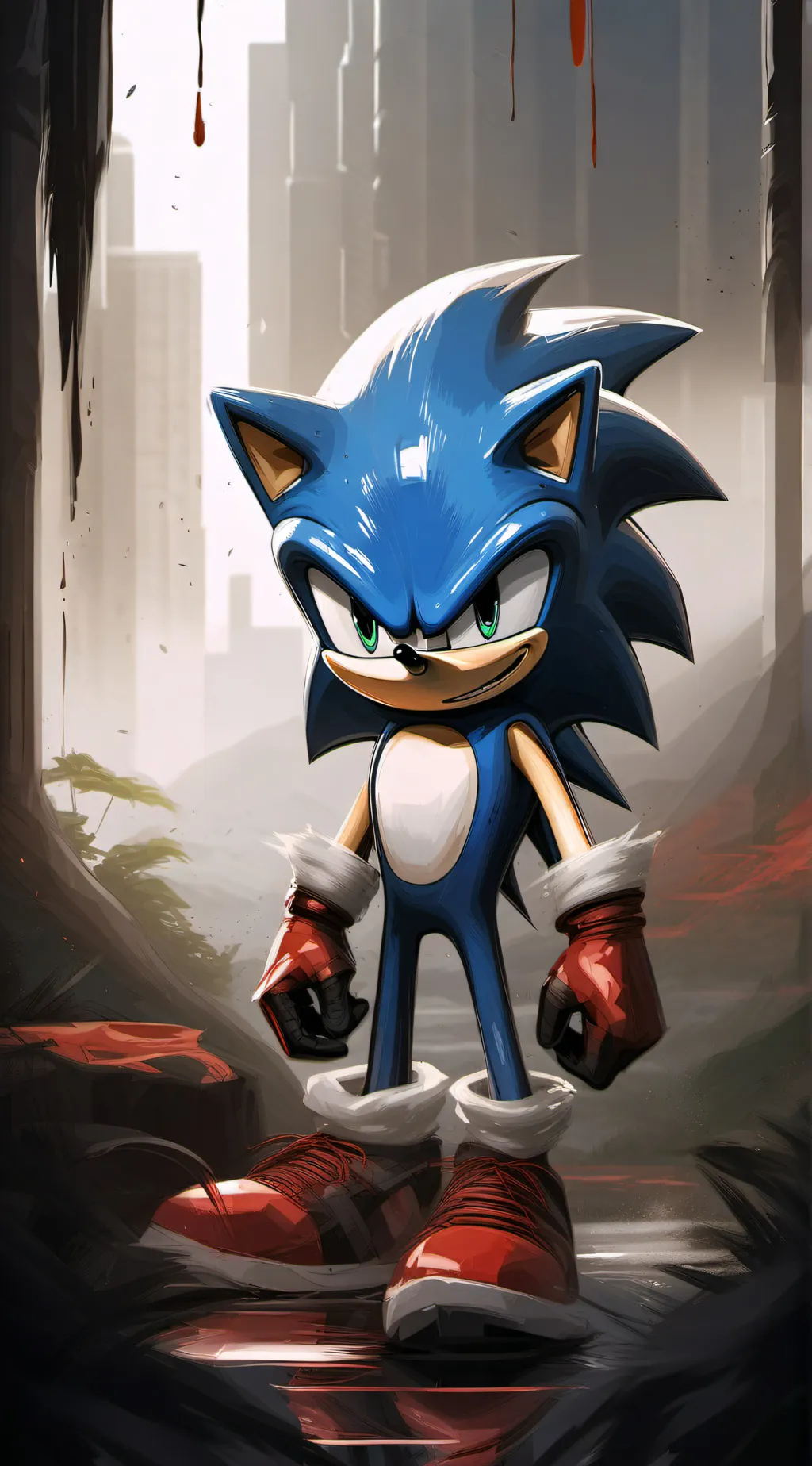 ai character: Sonic 3 background