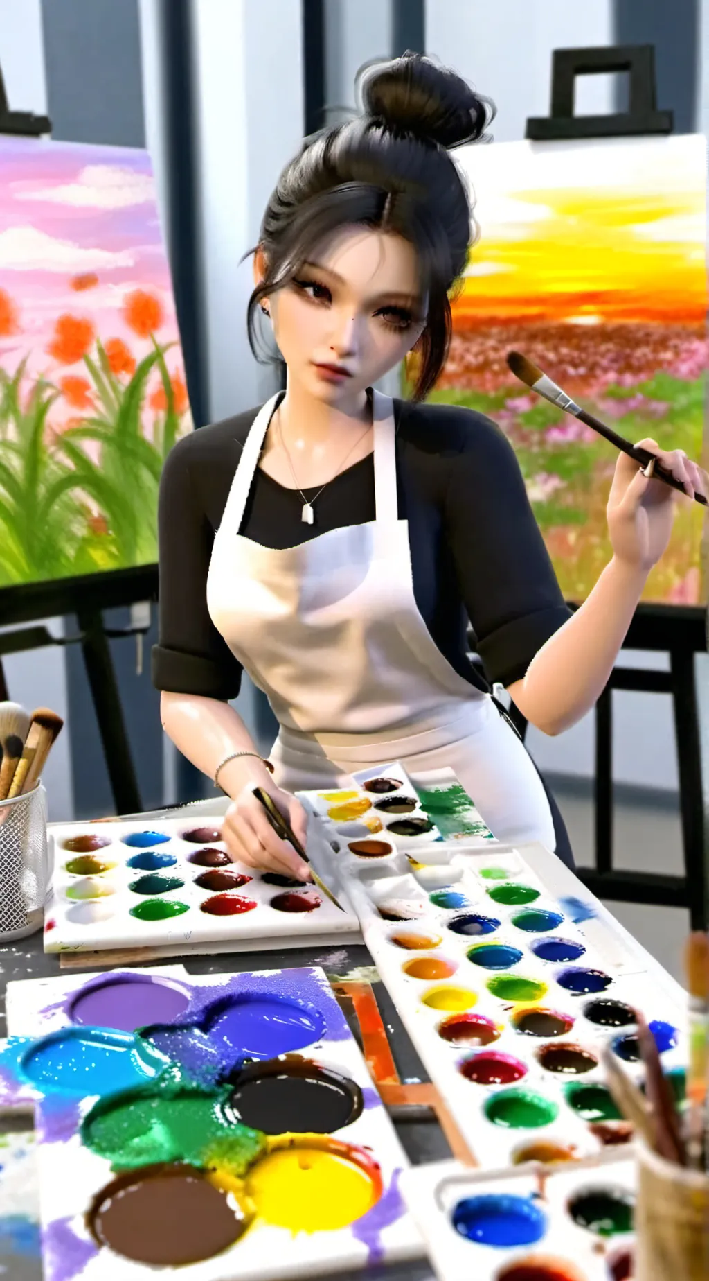 ai character: lola background