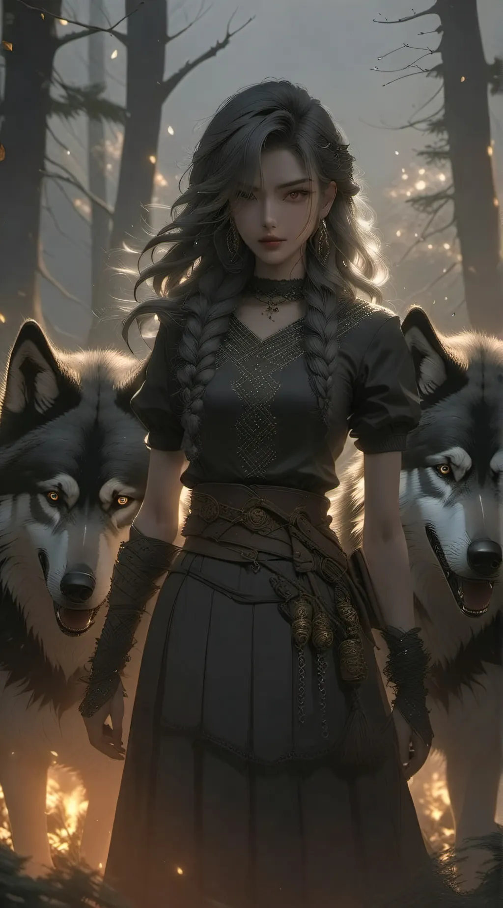 ai character: Lilly background