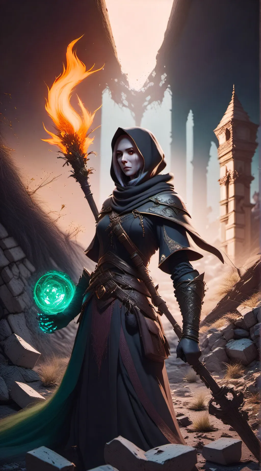 ai character: Svetlana background