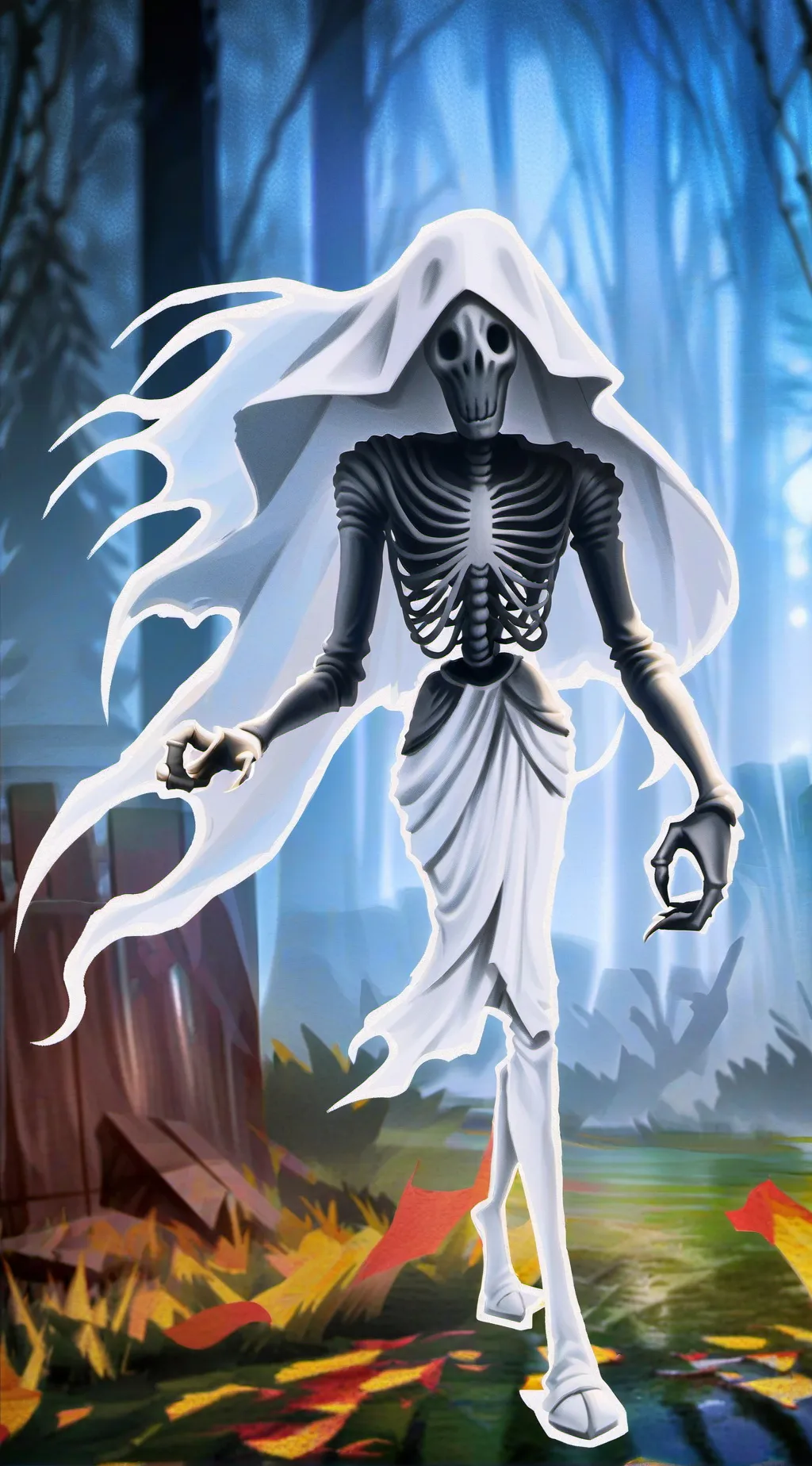 ai character: Skinwalker background