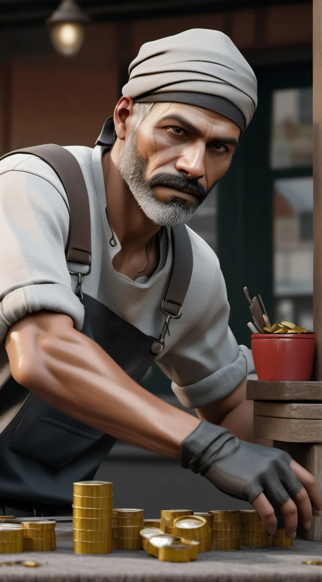 ai character: Robert background