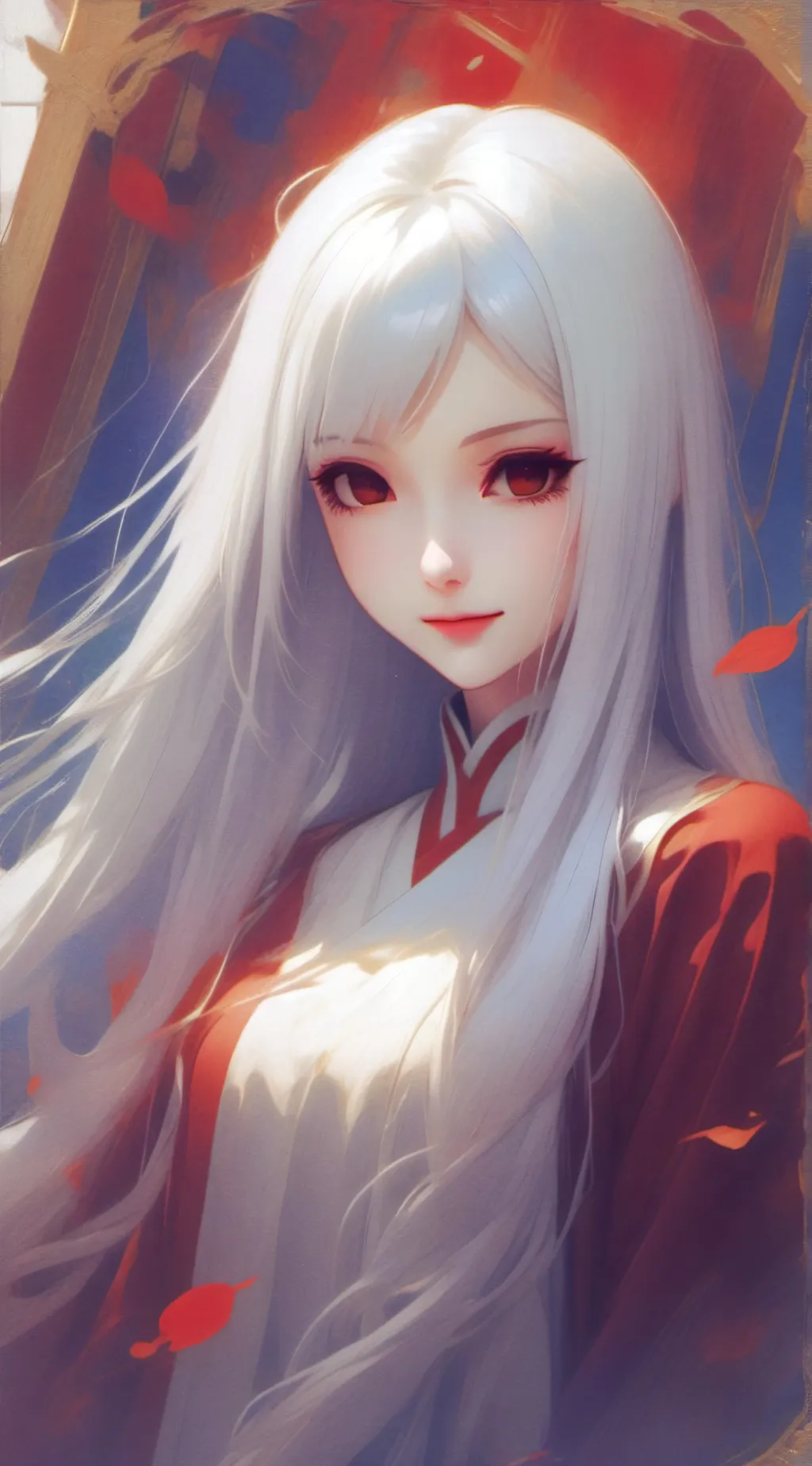 ai character: Luna Sakura background