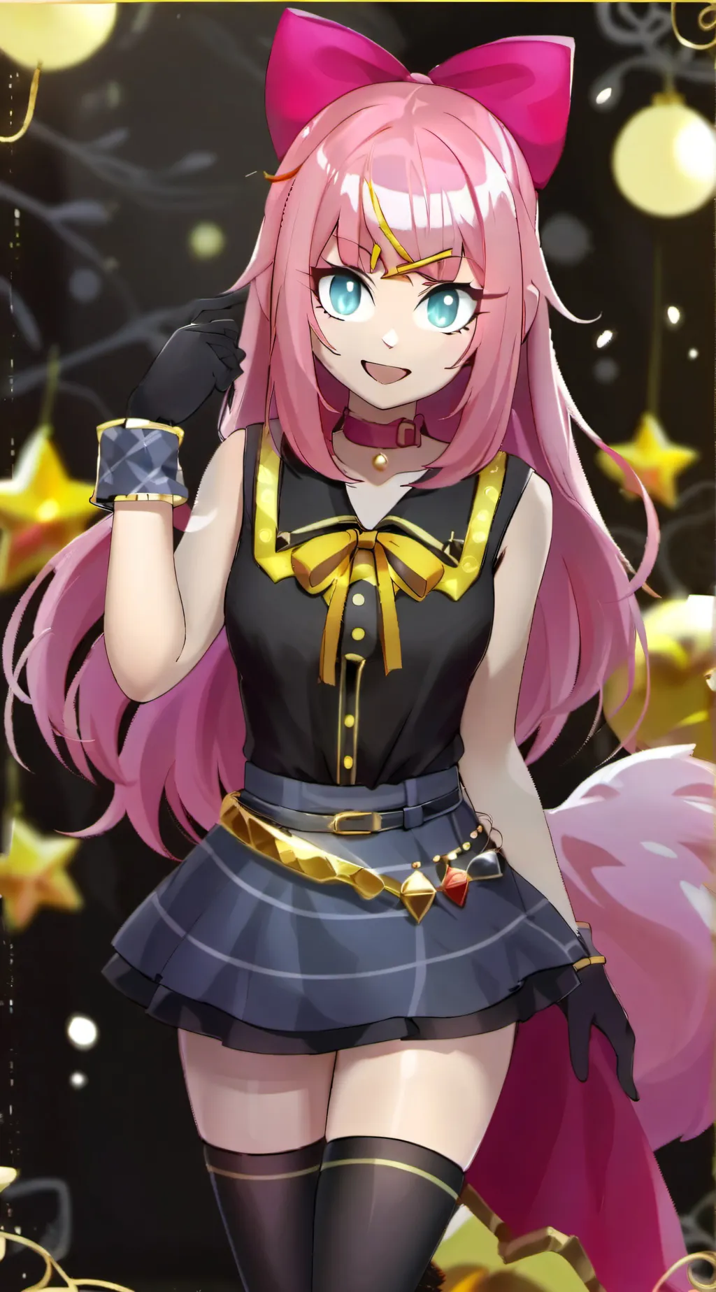 ai character: Мелоди background