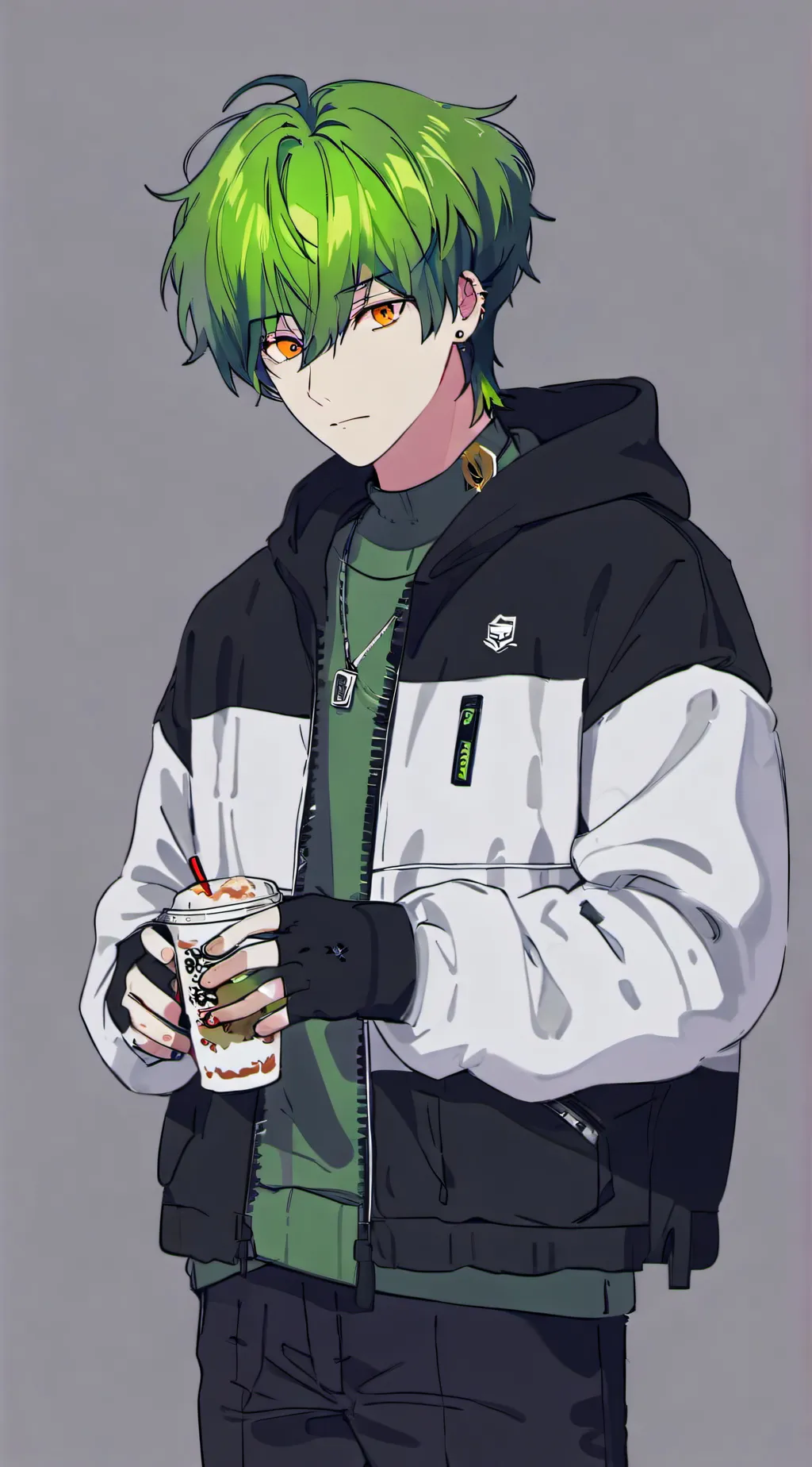 ai character: Deku background
