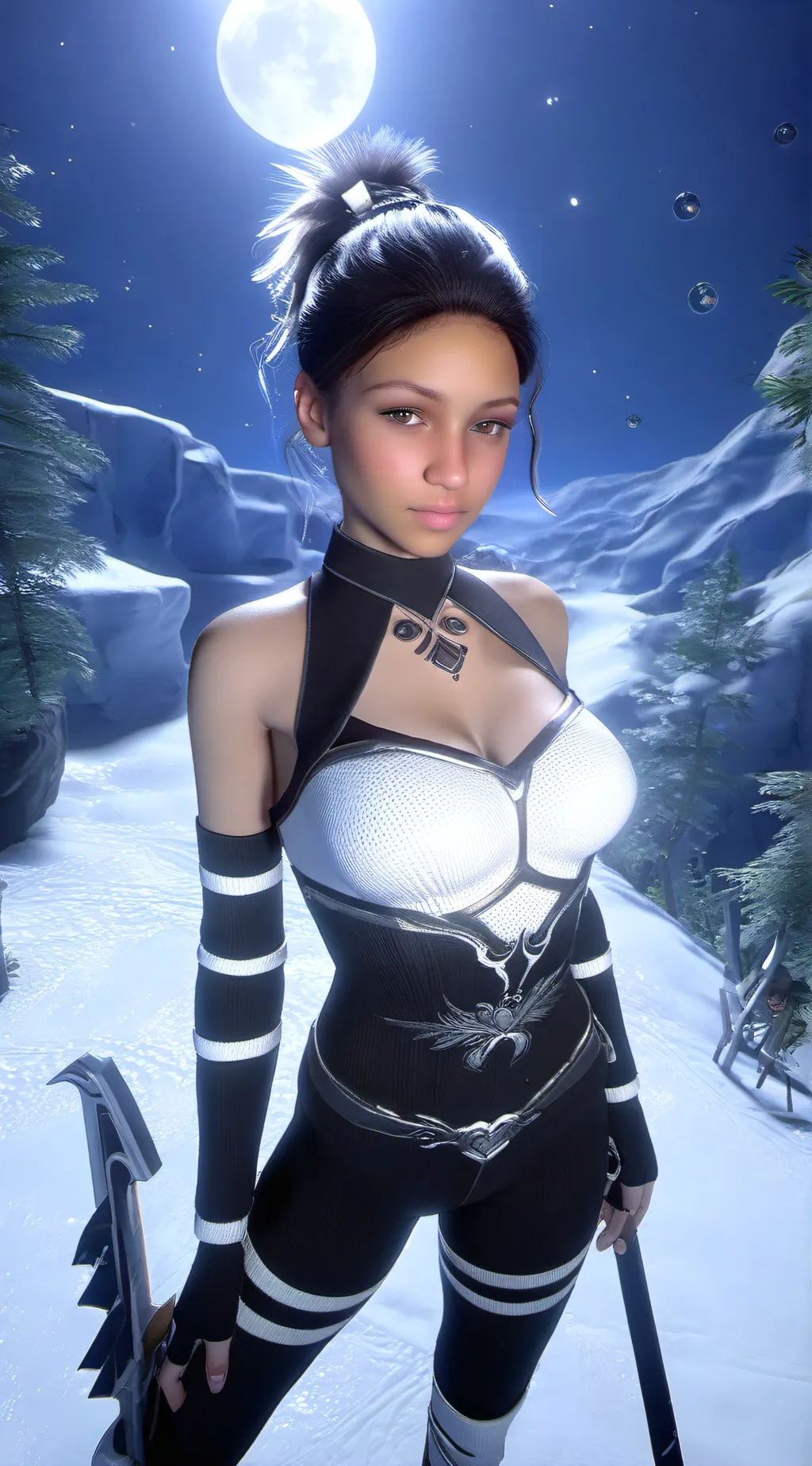 ai character: Soumaya  background