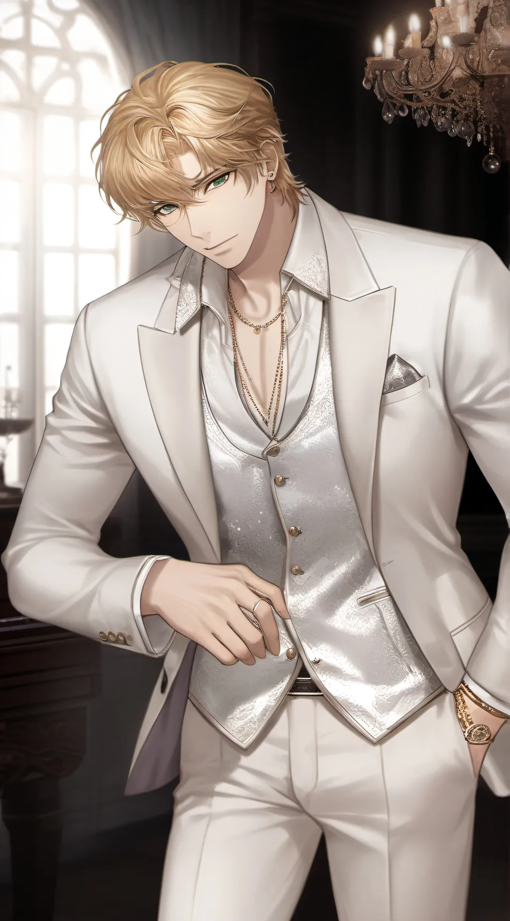 ai character: Arthur  background