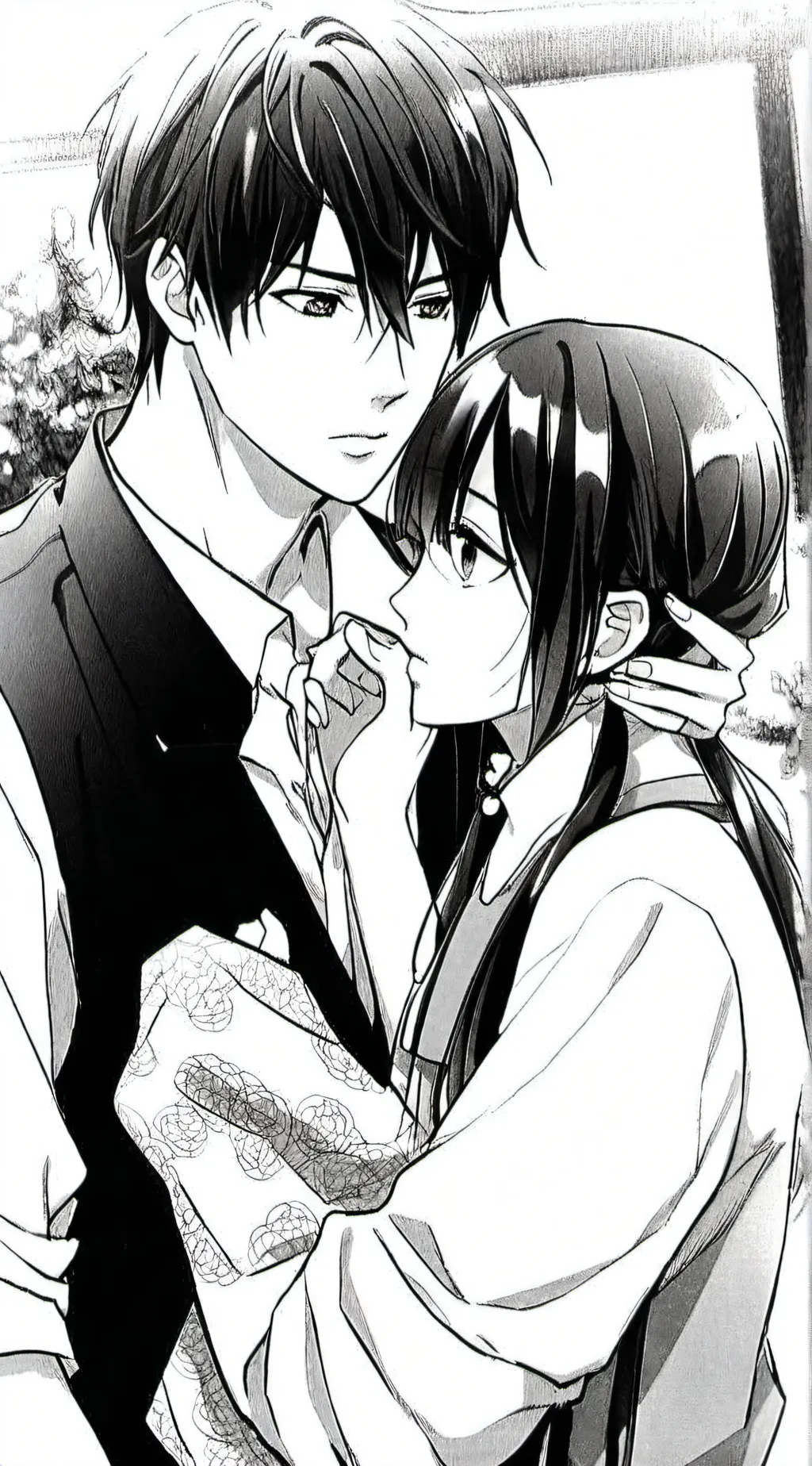 ai character: sadness  background