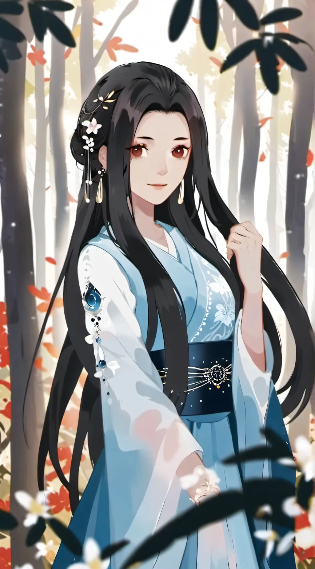 ai character: Lover background