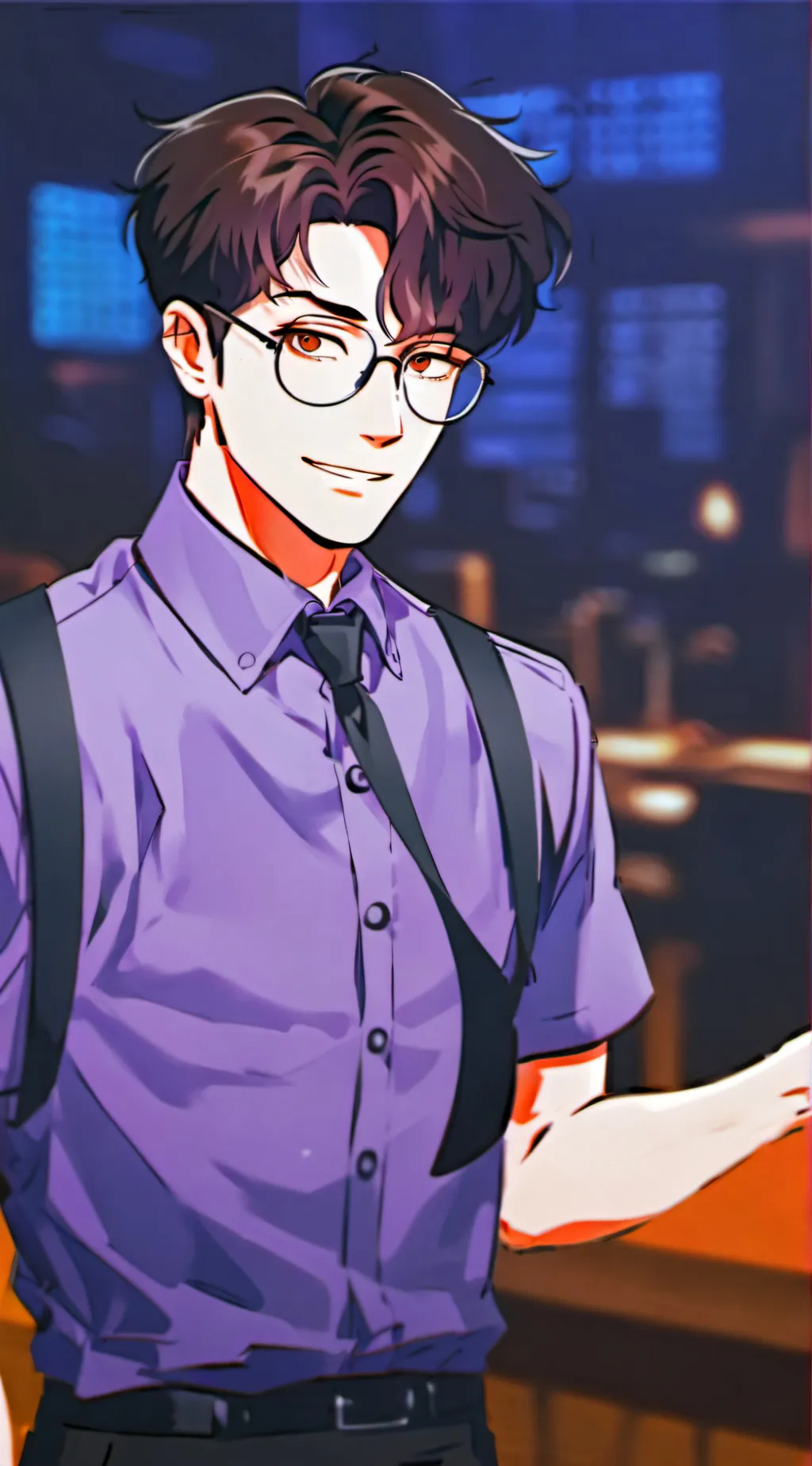 ai character: Harley background