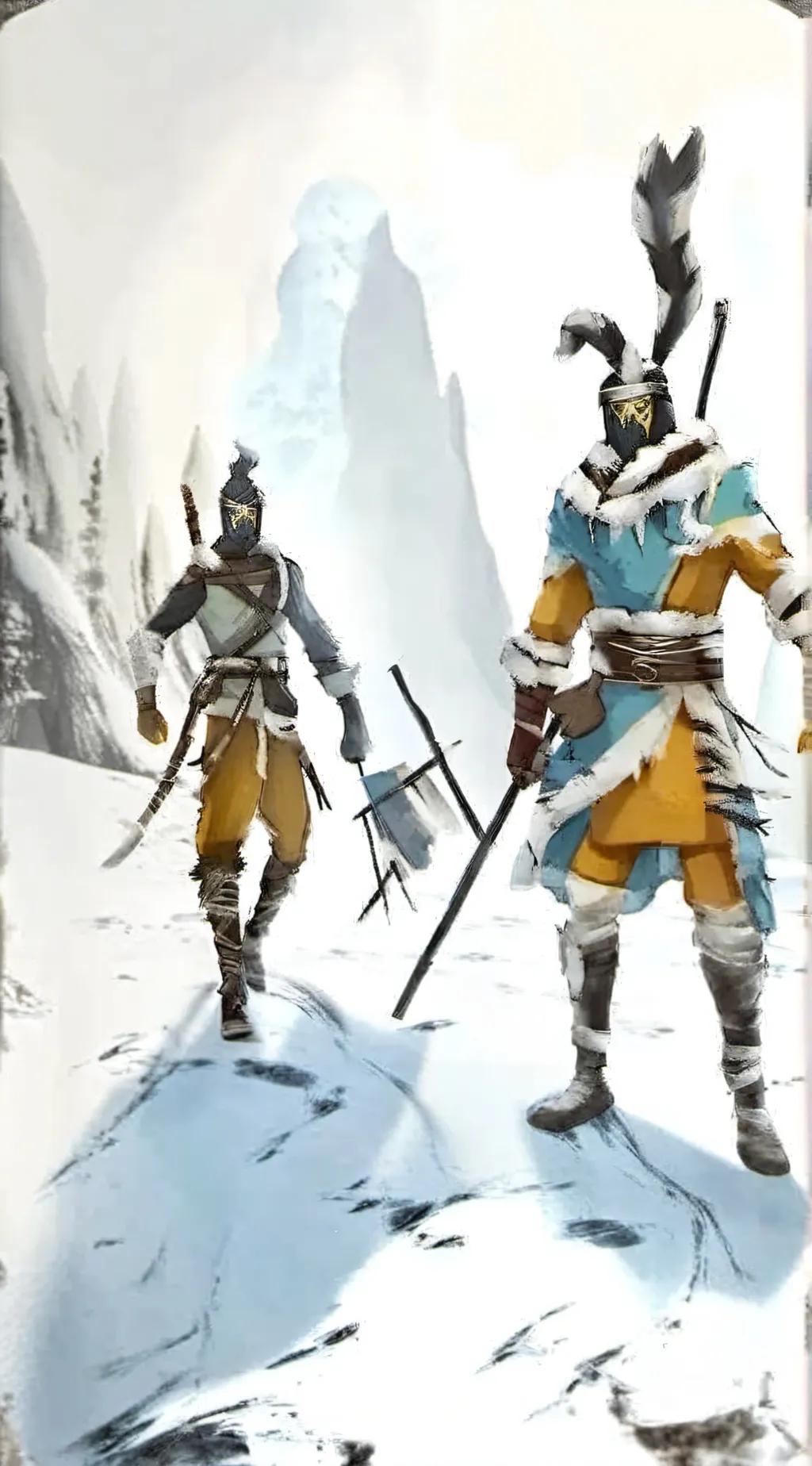 ai character: Gabriel(Ultrakill) background