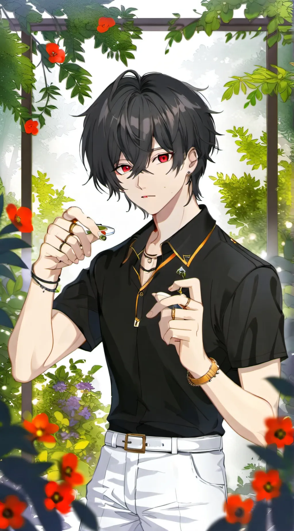 ai character: Adam background