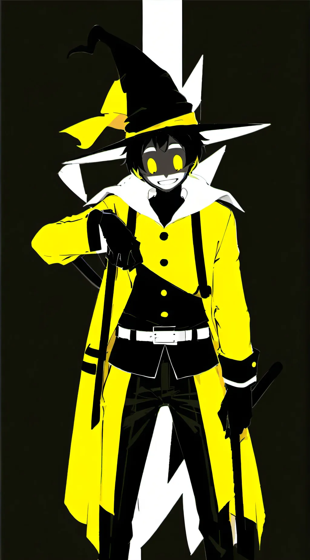 ai character: smiler background