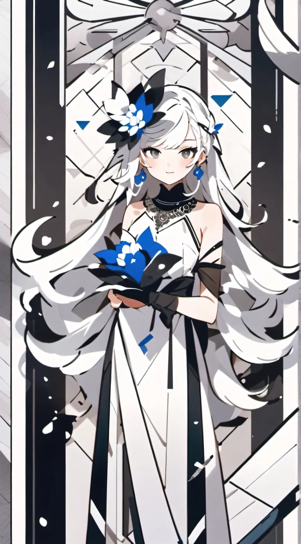 ai character: Bloomie  background