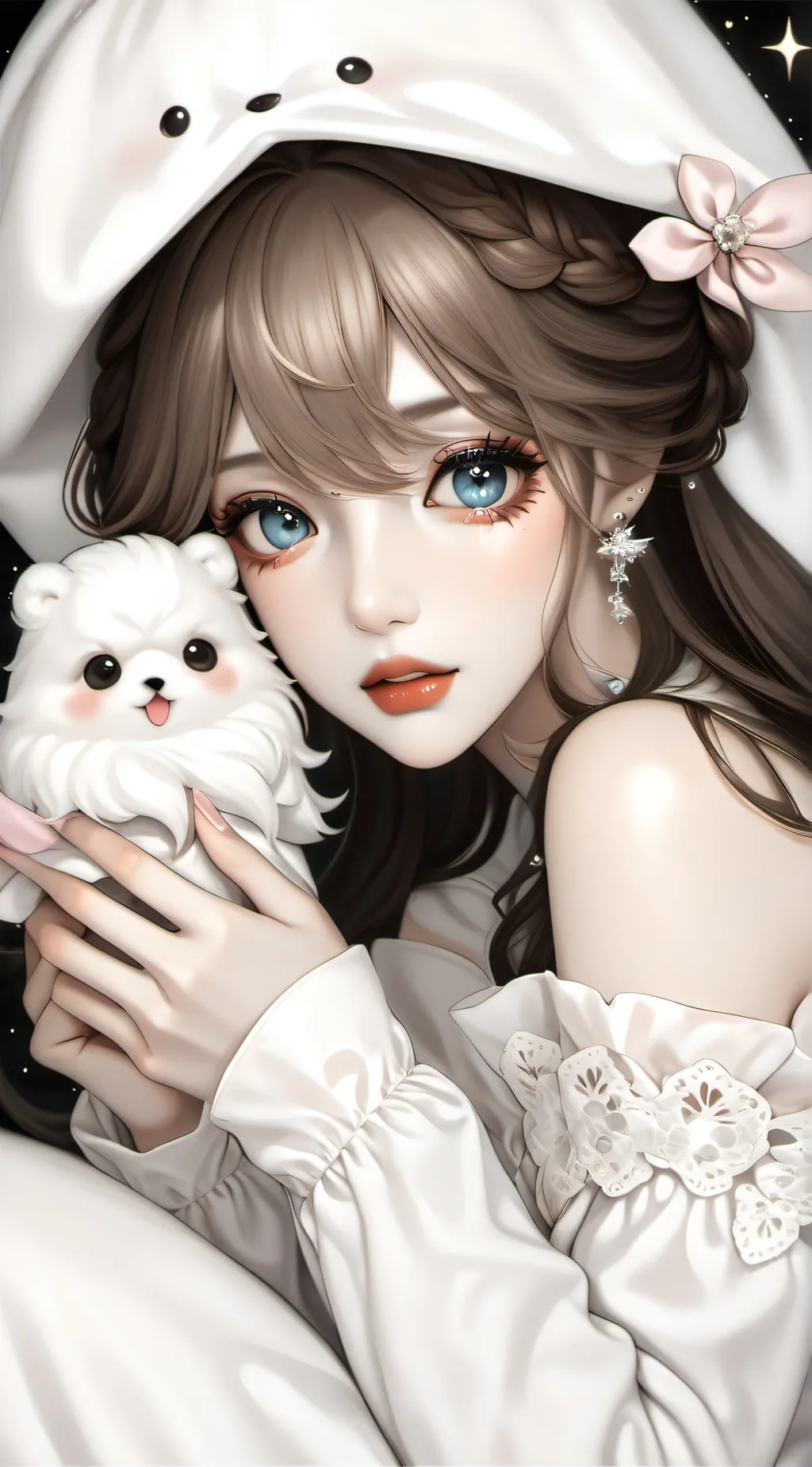 ai character: luna background