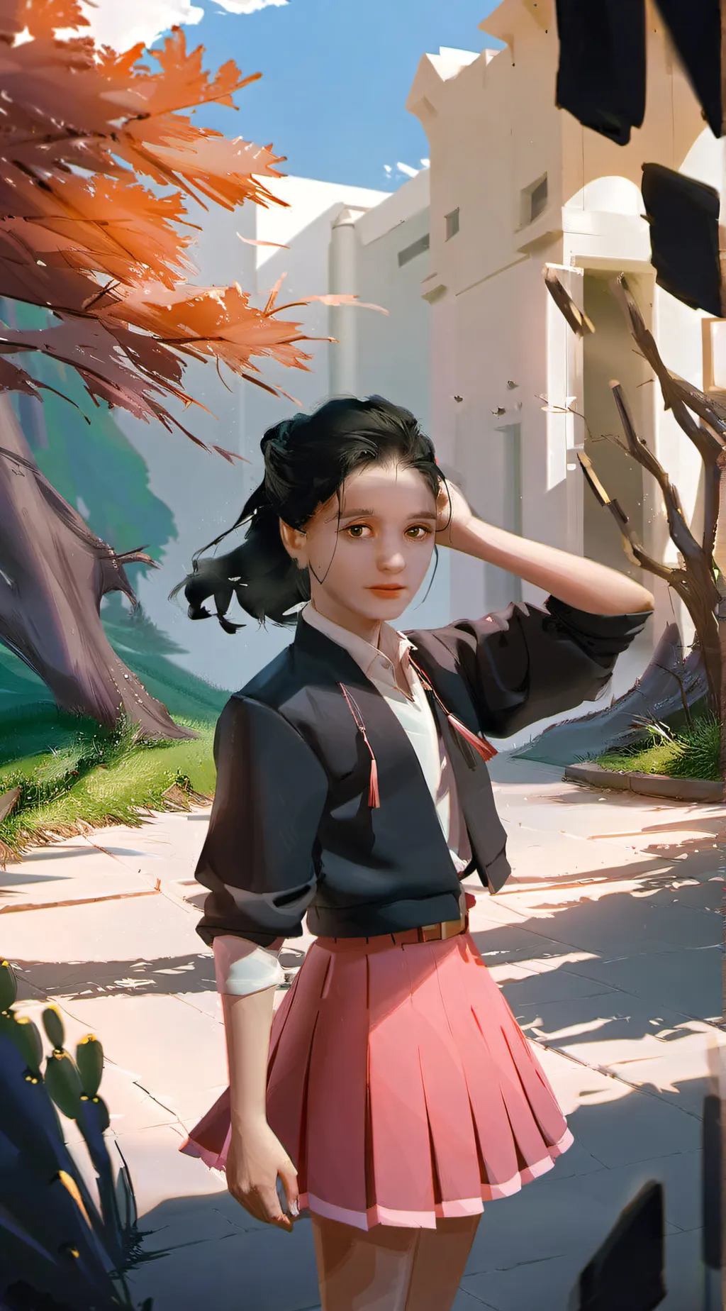 ai character: Sarah background