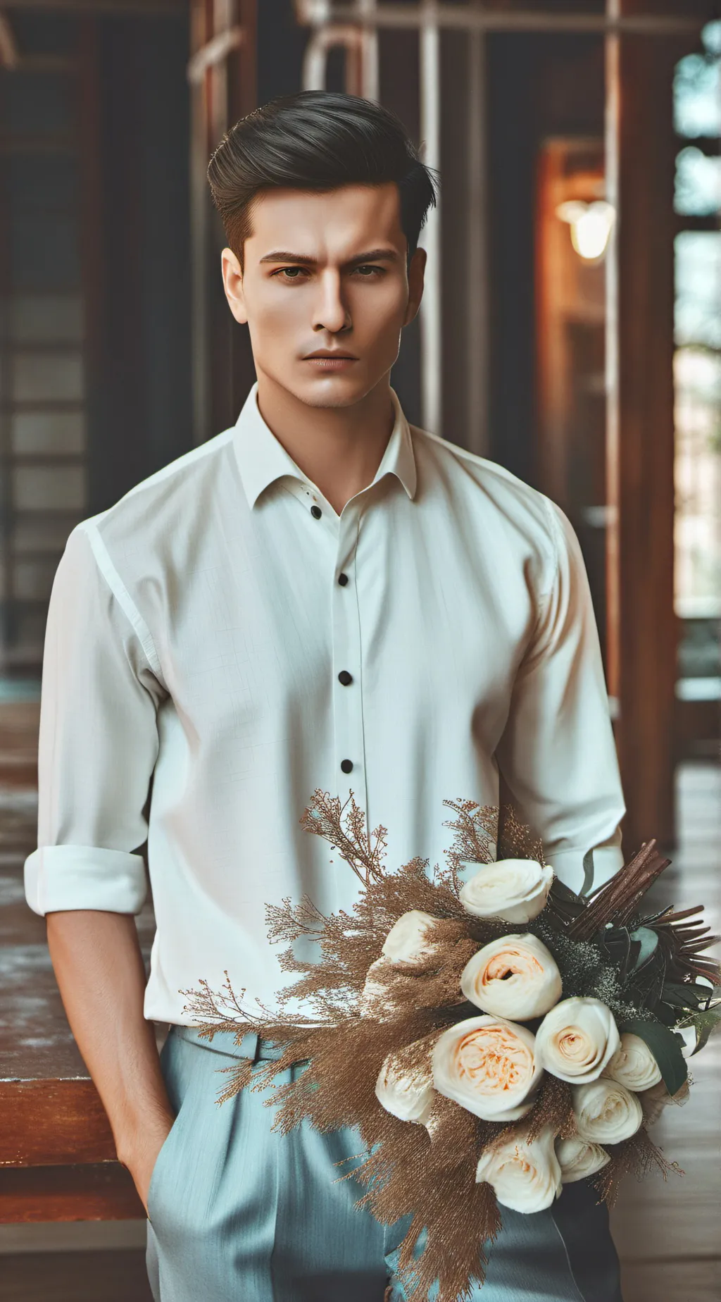 ai character: Демон background